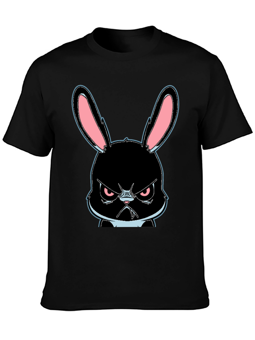 Grumpy Bunny Graphic T-Shirt