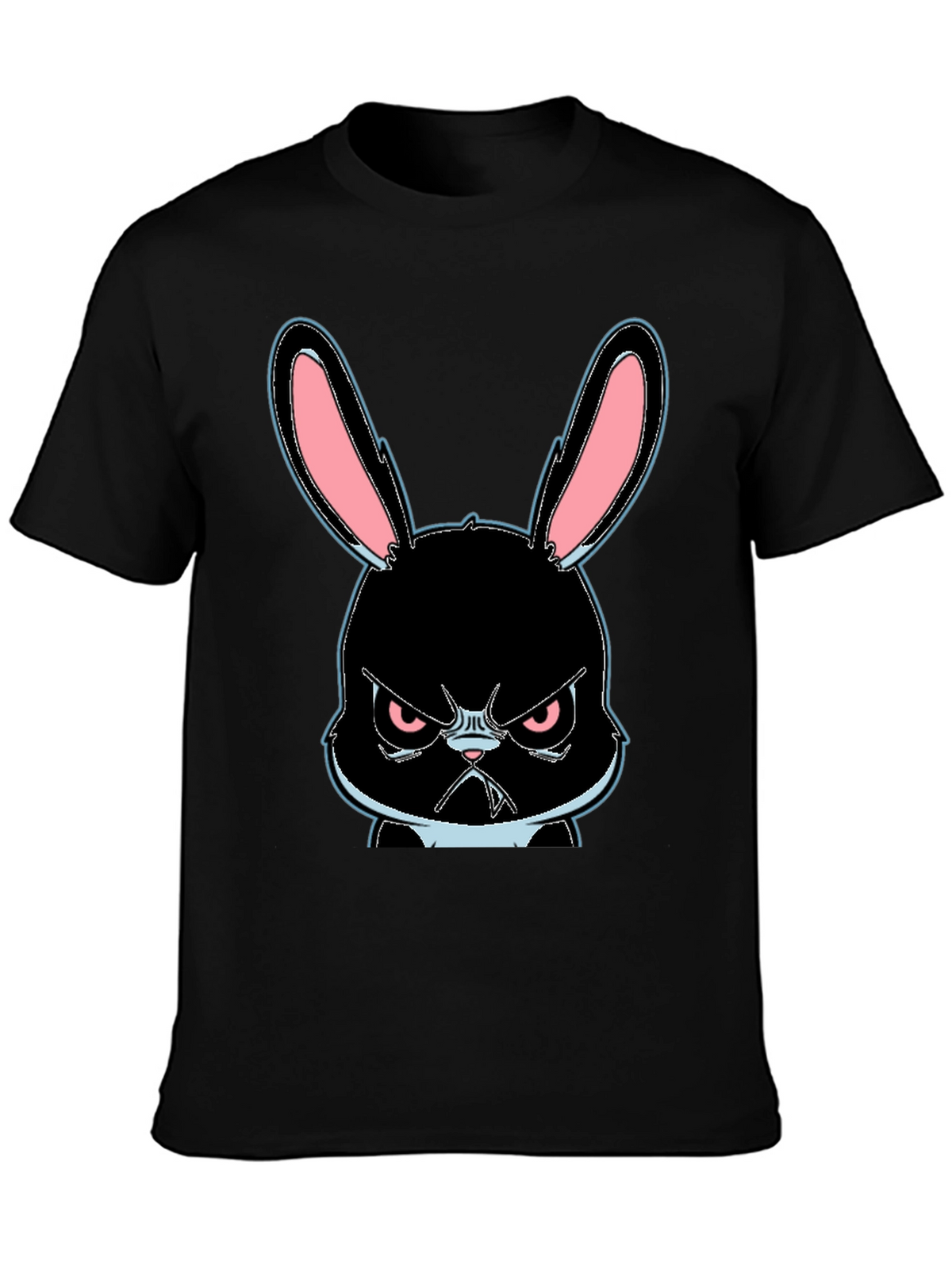 Grumpy Bunny Graphic T-Shirt
