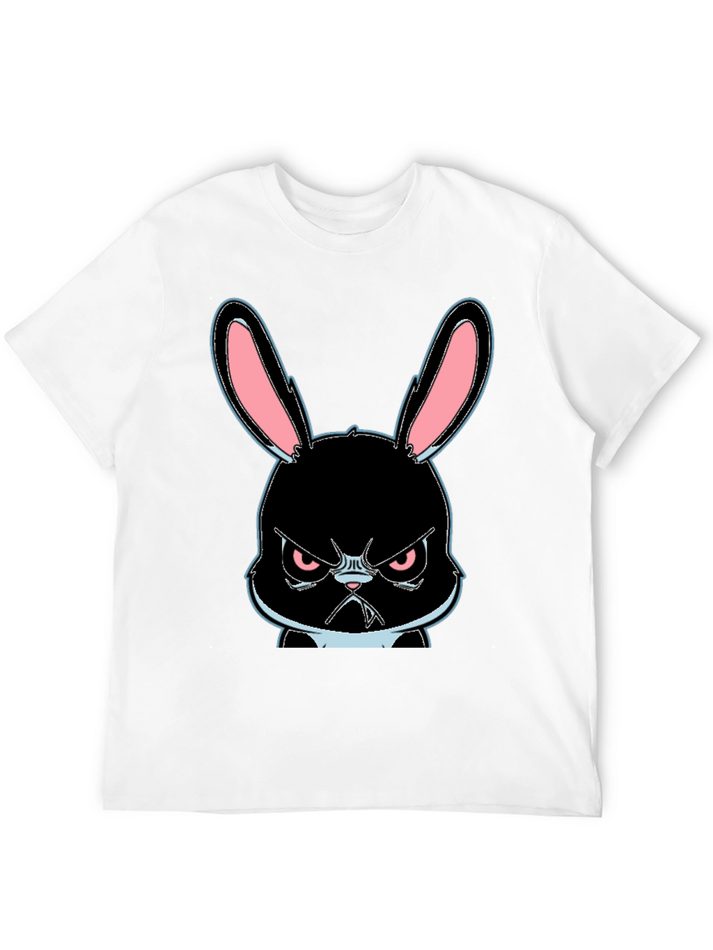 Grumpy Bunny Graphic T-Shirt