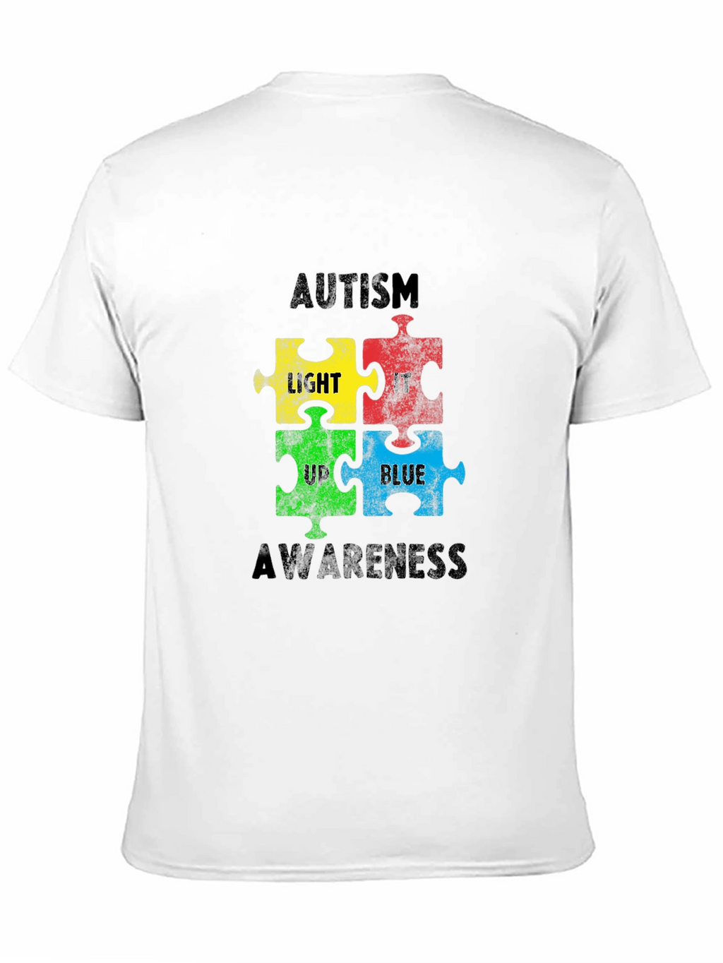 Autism Awareness Puzzle Piece T-Shirt