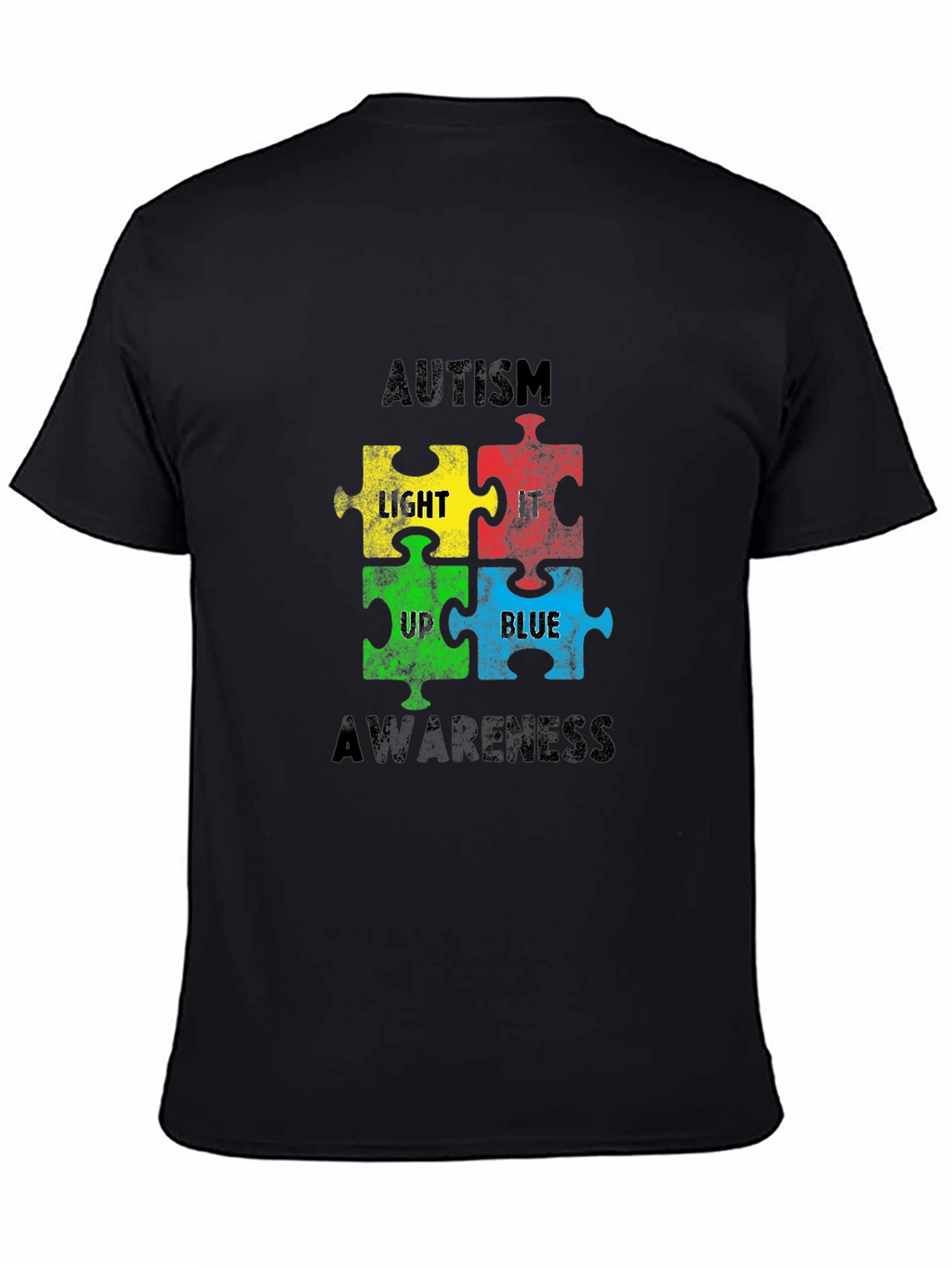 Autism Awareness Puzzle Piece T-Shirt