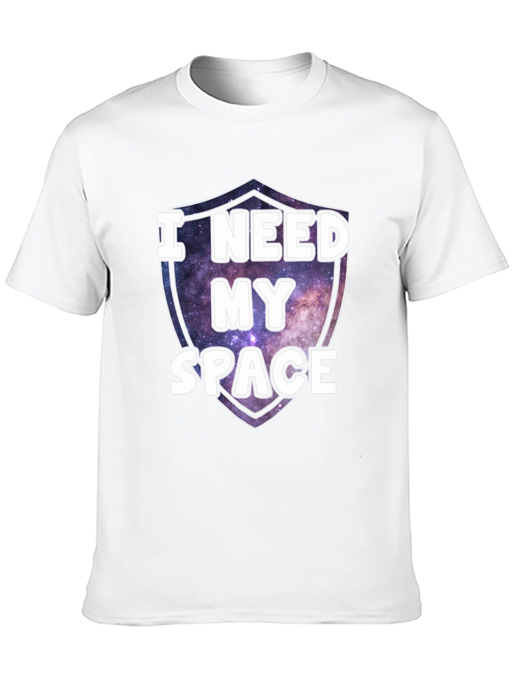 I Need My Space Galaxy Graphic Tee