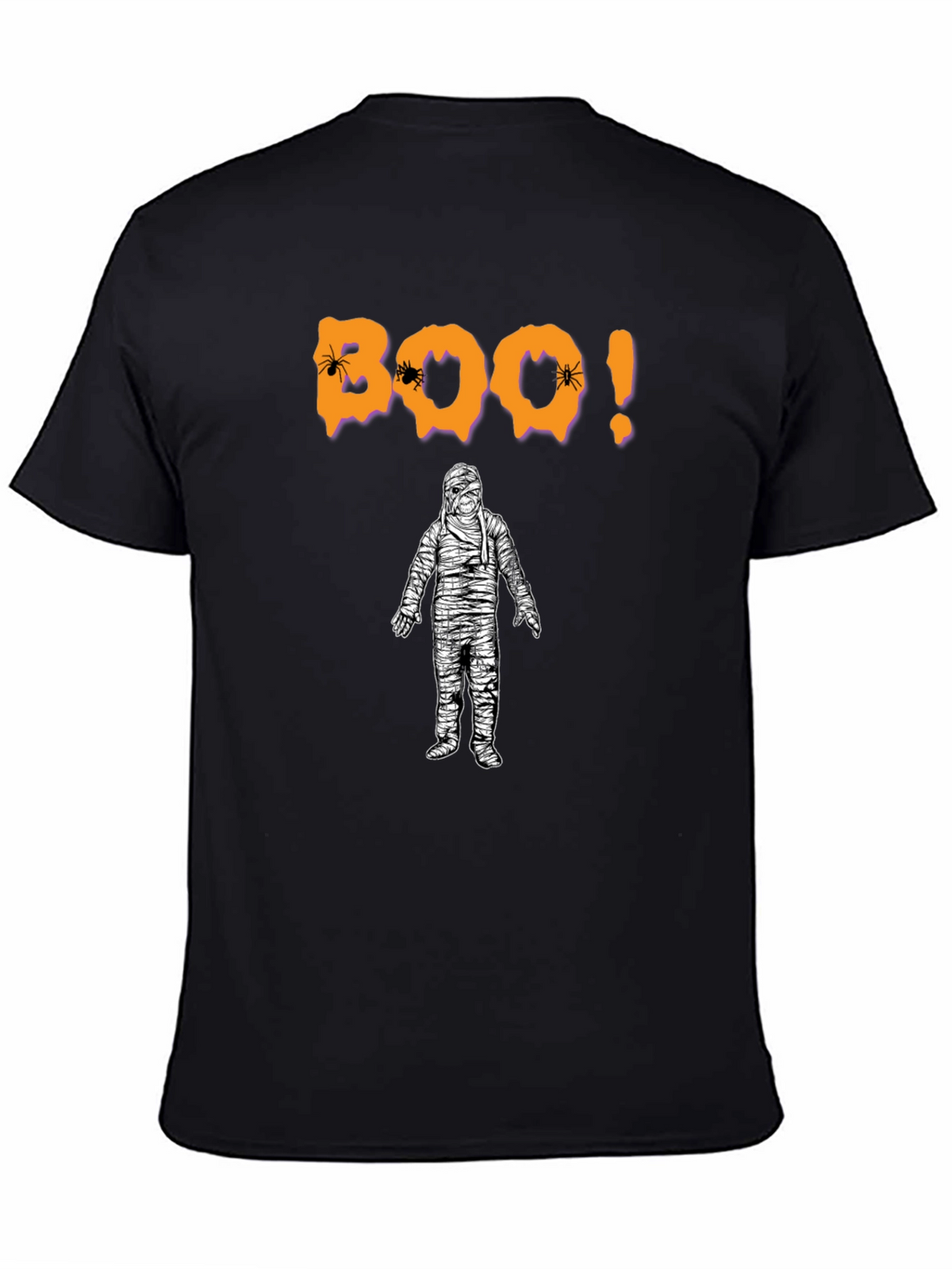 Boo! Halloween Mummy Graphic T-Shirt