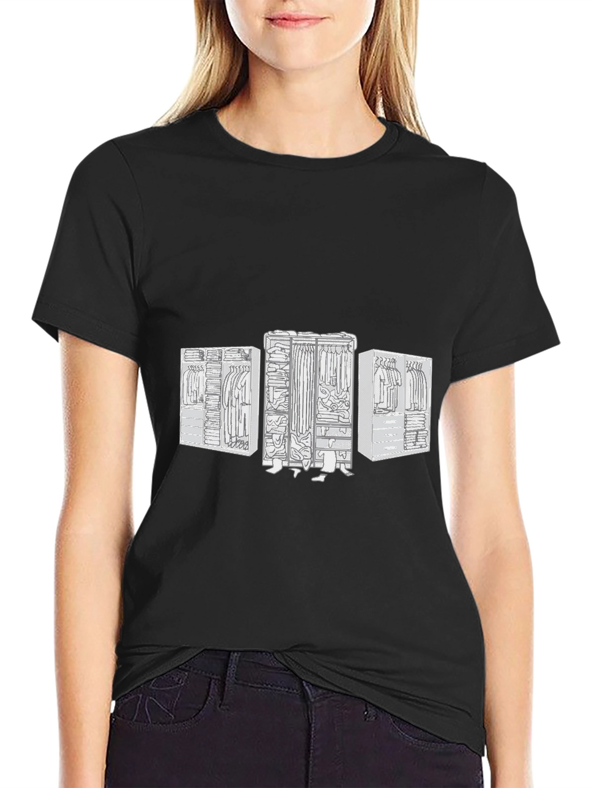 Closet Wardrobe Funny T-Shirt