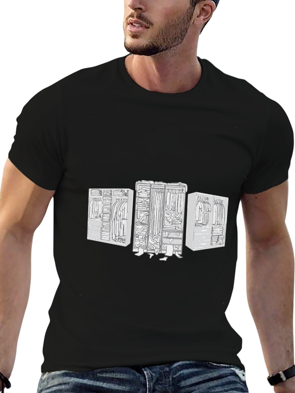 Closet Wardrobe Funny T-Shirt