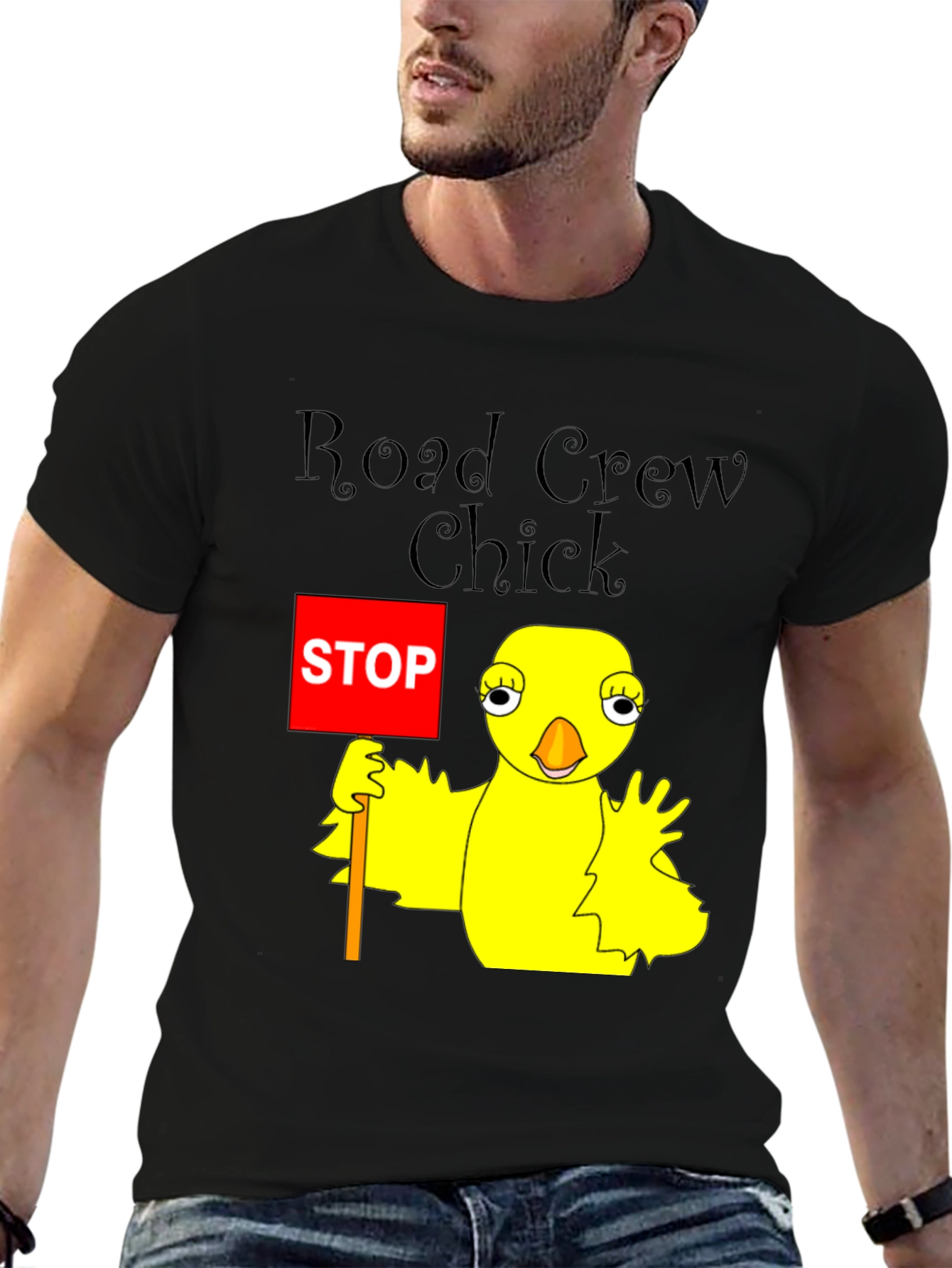 Road Crew Chick Graphic T-Shirt