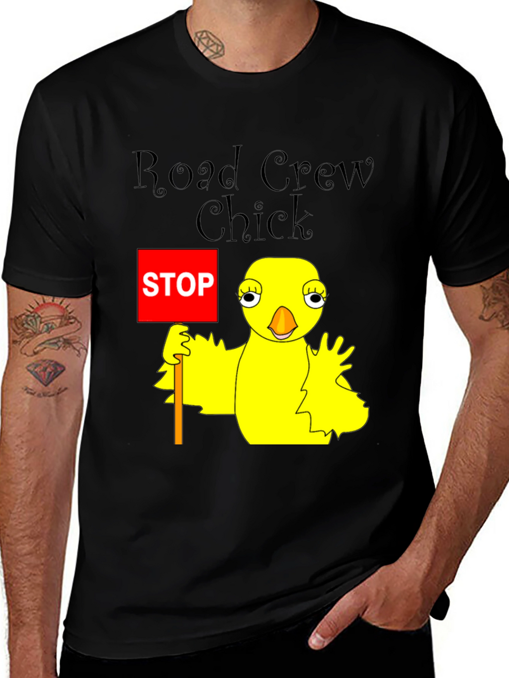 Road Crew Chick Graphic T-Shirt