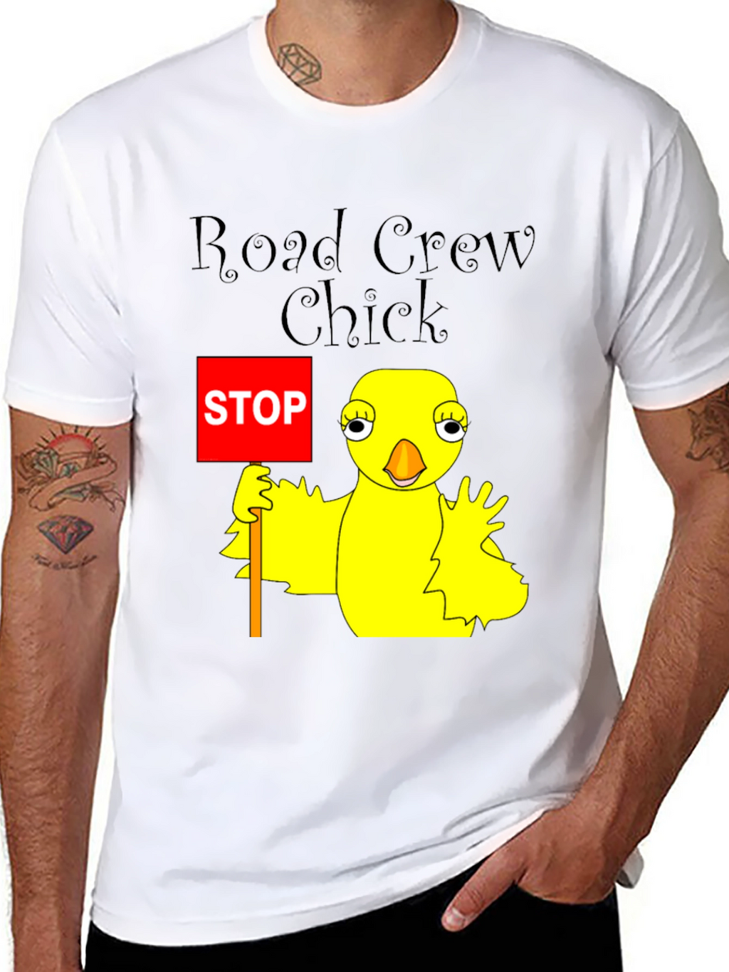 Road Crew Chick Graphic T-Shirt