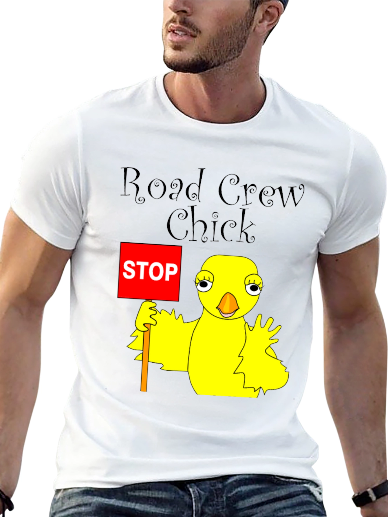 Road Crew Chick Graphic T-Shirt