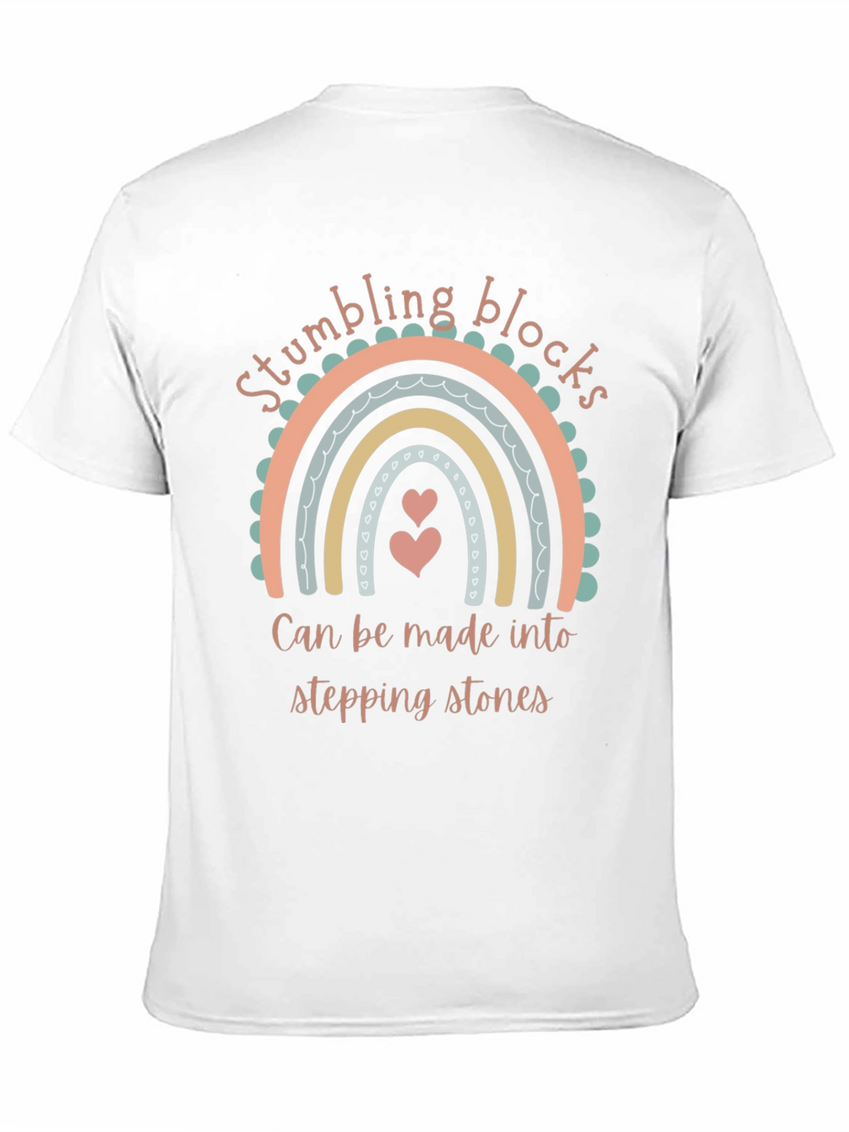 Stumbling Blocks Stepping Stones Graphic T-Shirt