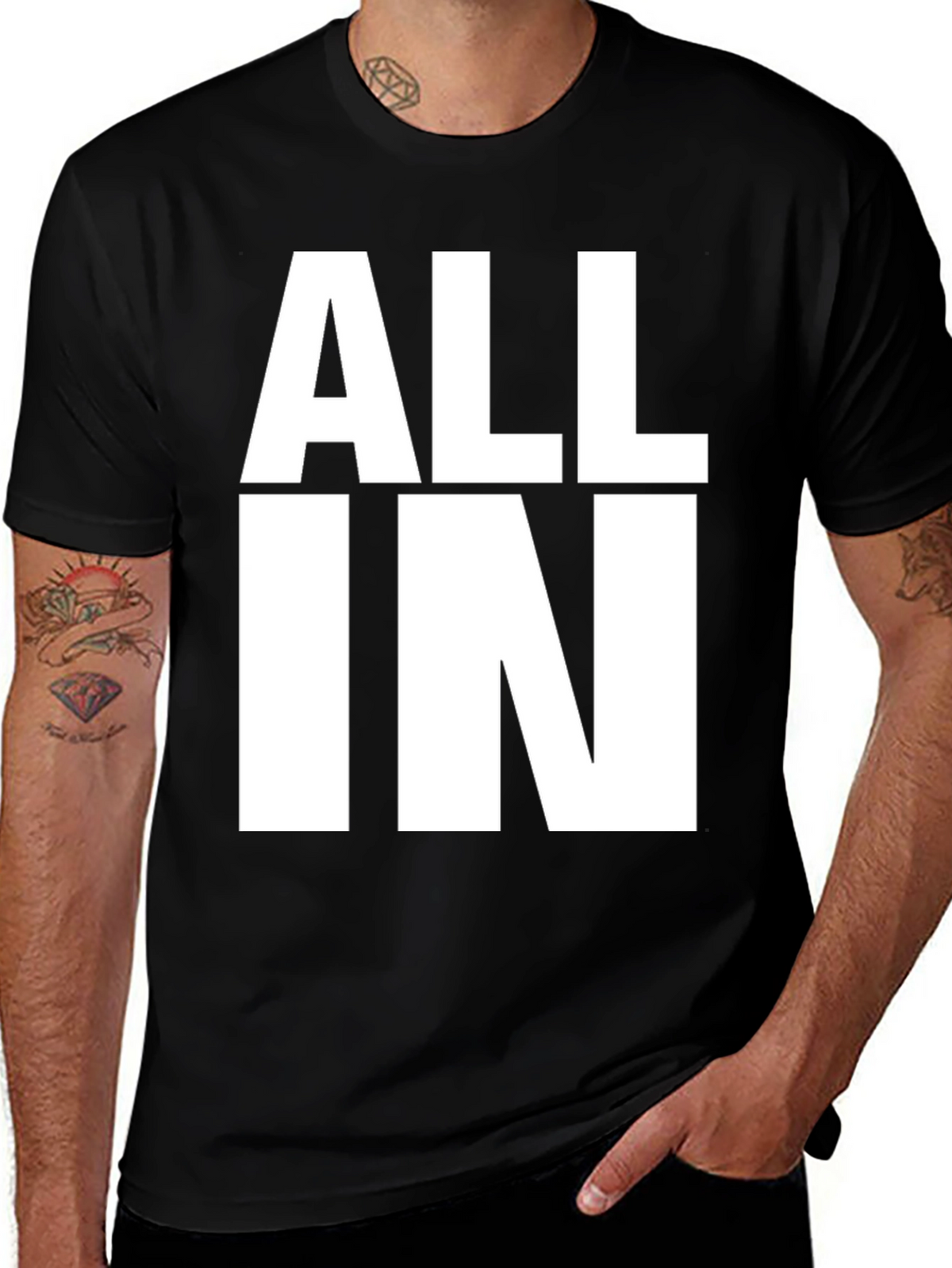 All In Graphic T-Shirt - Bold Statement Tee