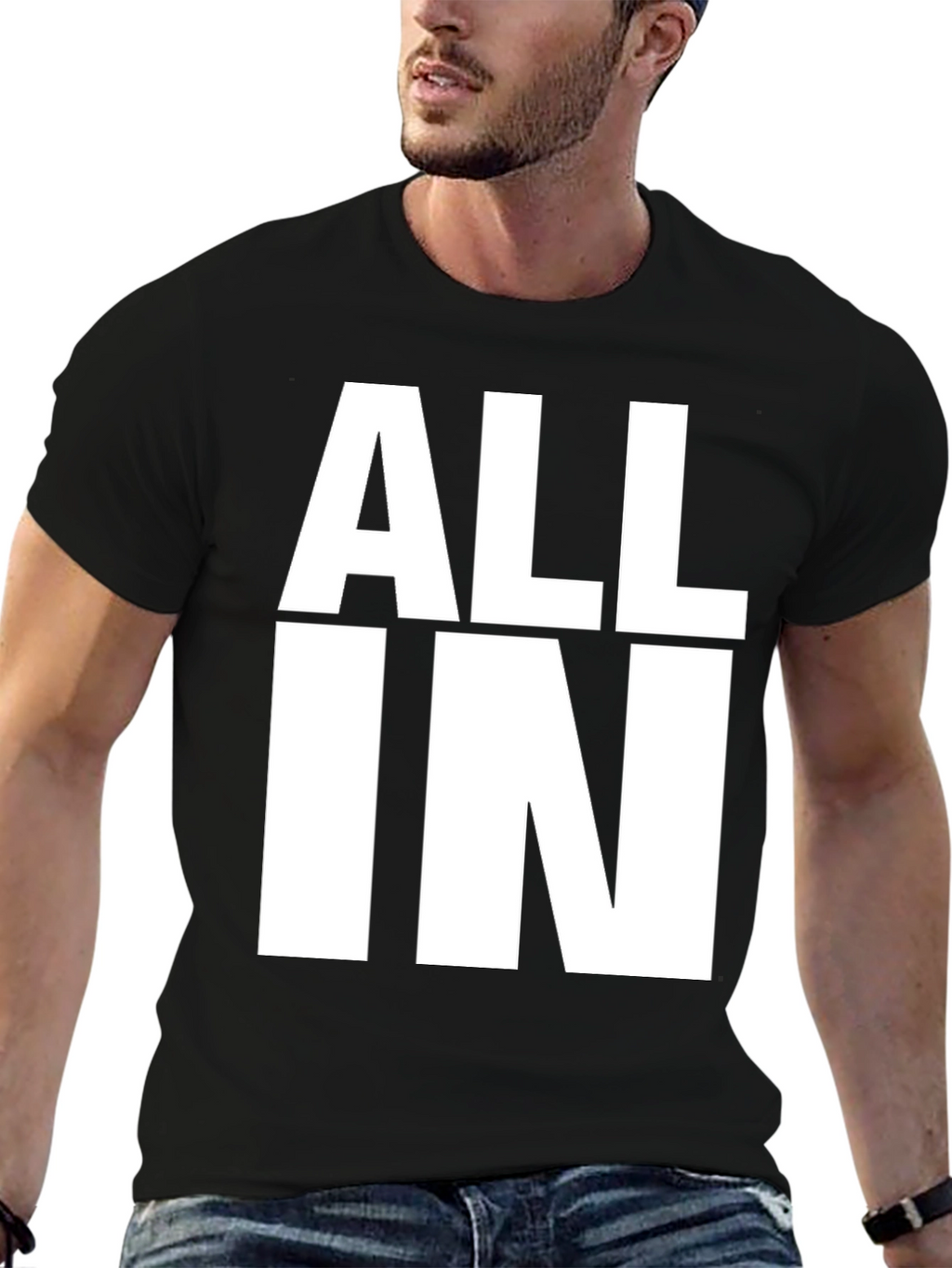 All In Graphic T-Shirt - Bold Statement Tee