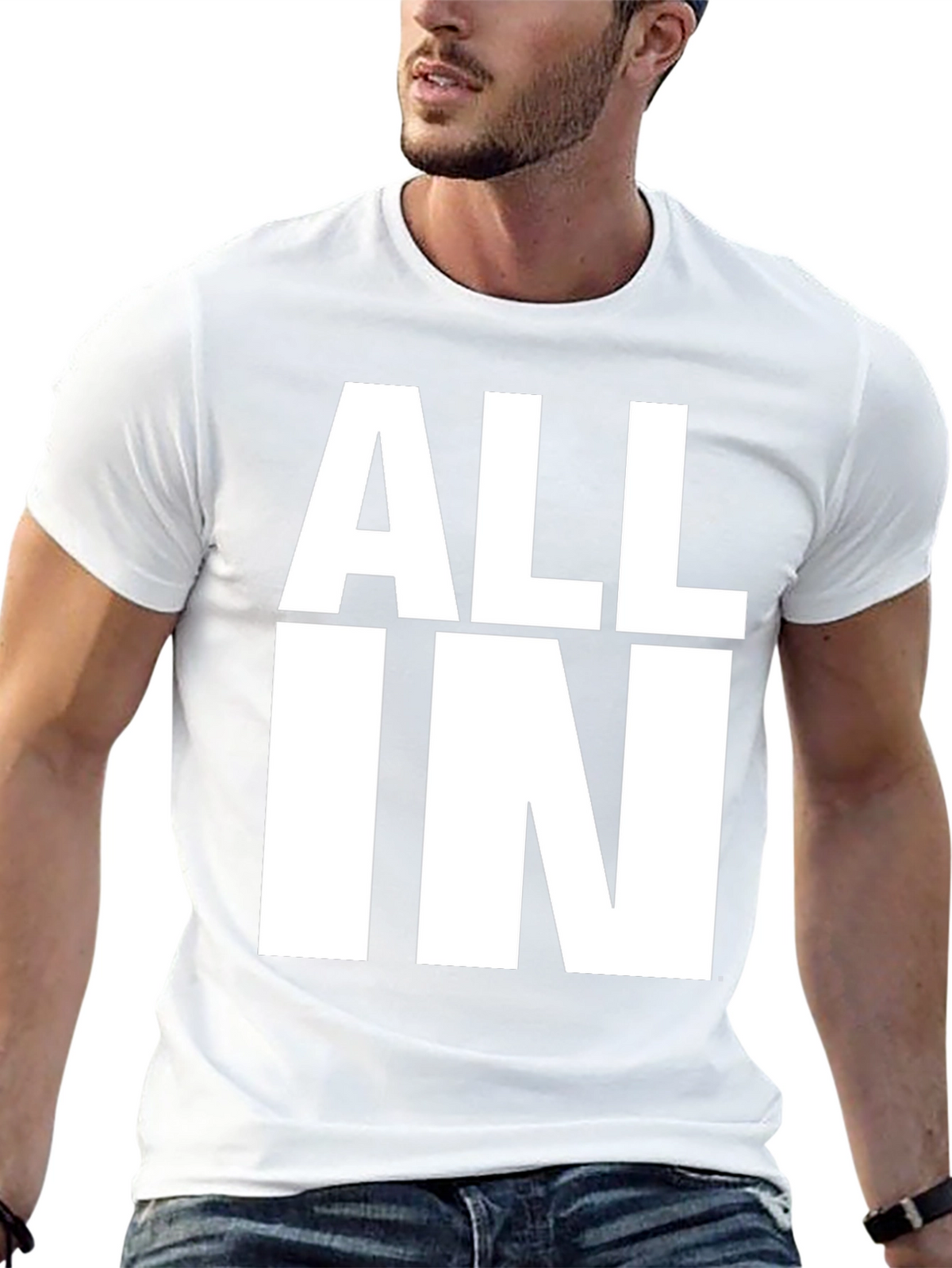 All In Graphic T-Shirt - Bold Statement Tee