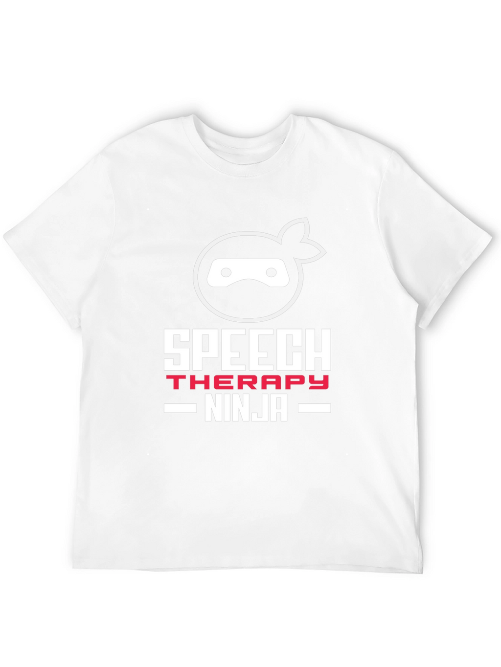 Speech Therapy Ninja T-Shirt - Black
