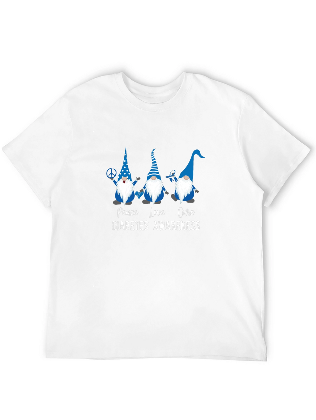 Diabetes Awareness Gnome T-Shirt