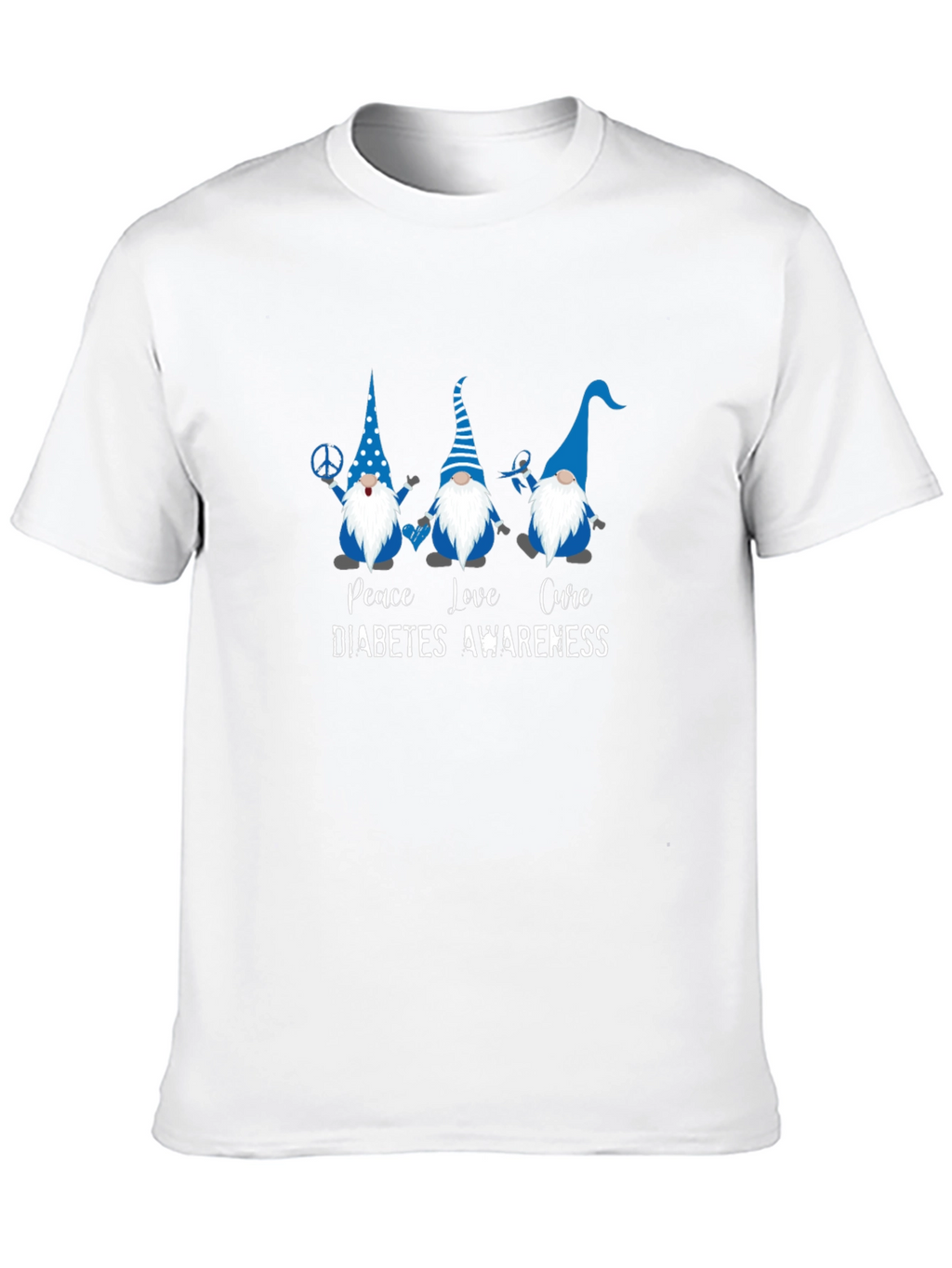 Diabetes Awareness Gnome T-Shirt