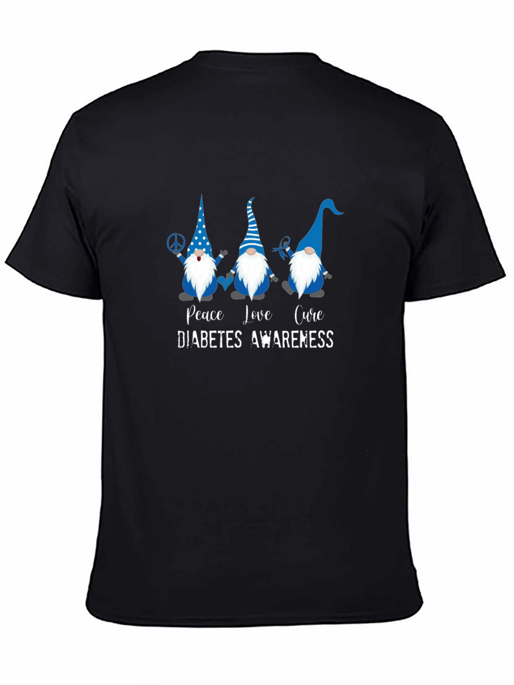 Diabetes Awareness Gnome T-Shirt