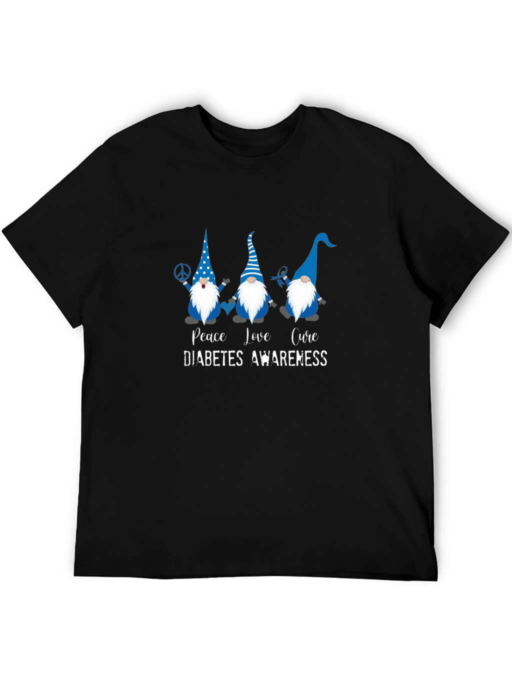 Diabetes Awareness Gnome T-Shirt