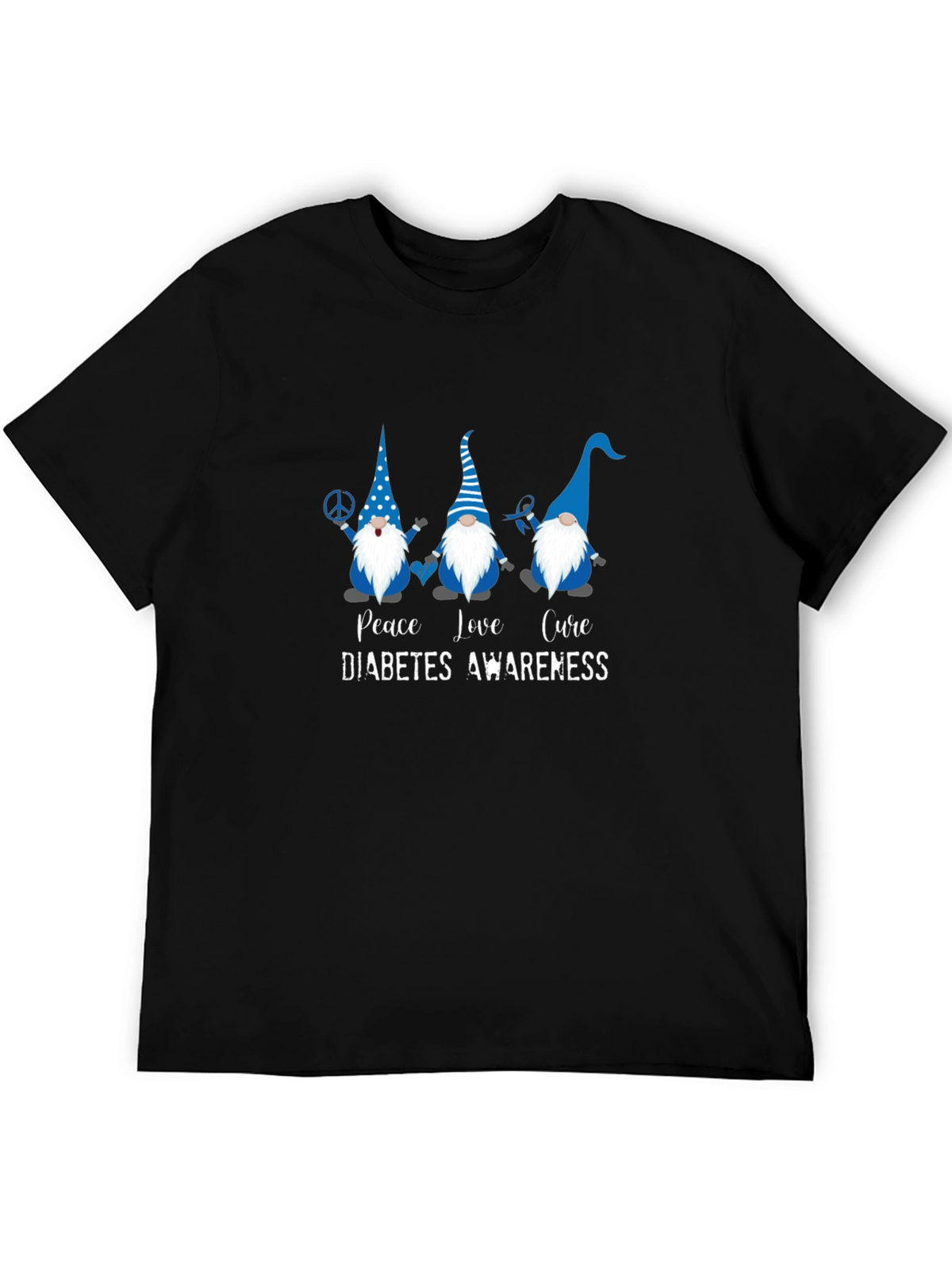 Diabetes Awareness Gnome T-Shirt