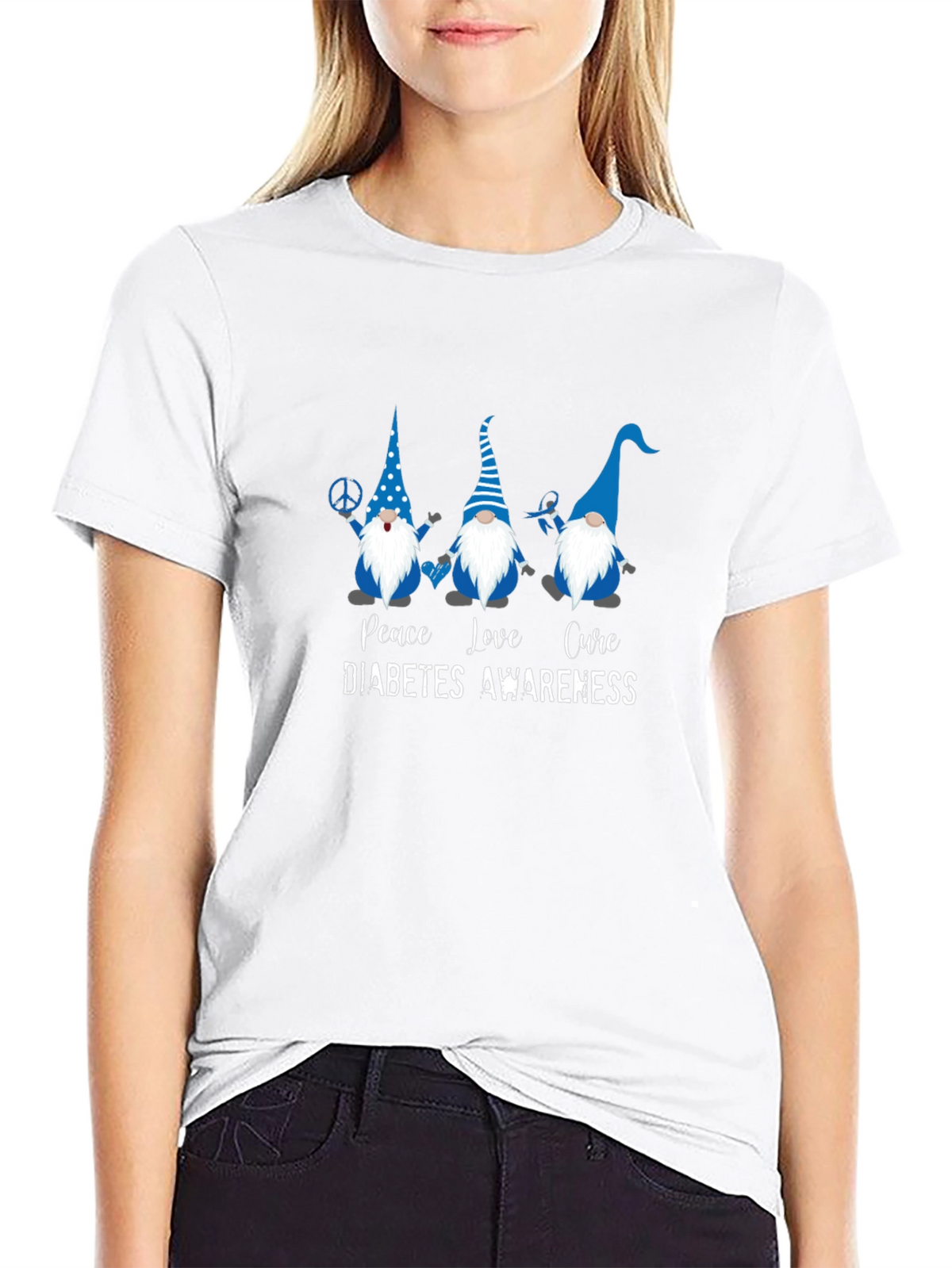 Diabetes Awareness Gnome T-Shirt