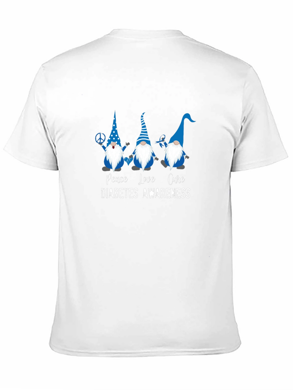 Diabetes Awareness Gnome T-Shirt