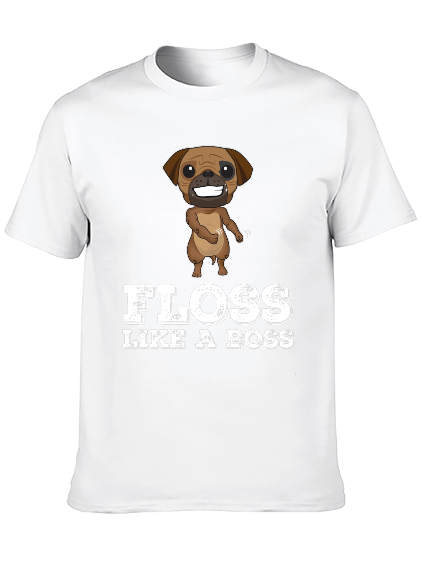 Floss Like A Boss Dog T-Shirt