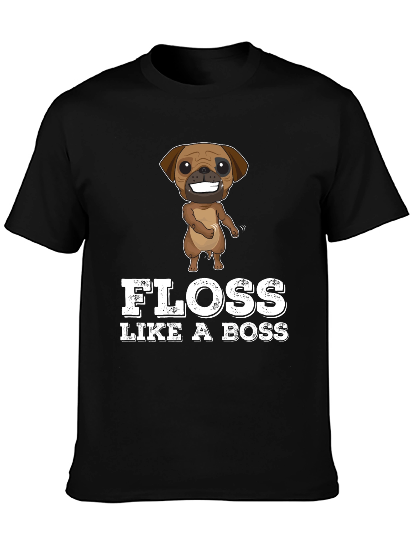 Floss Like A Boss Dog T-Shirt