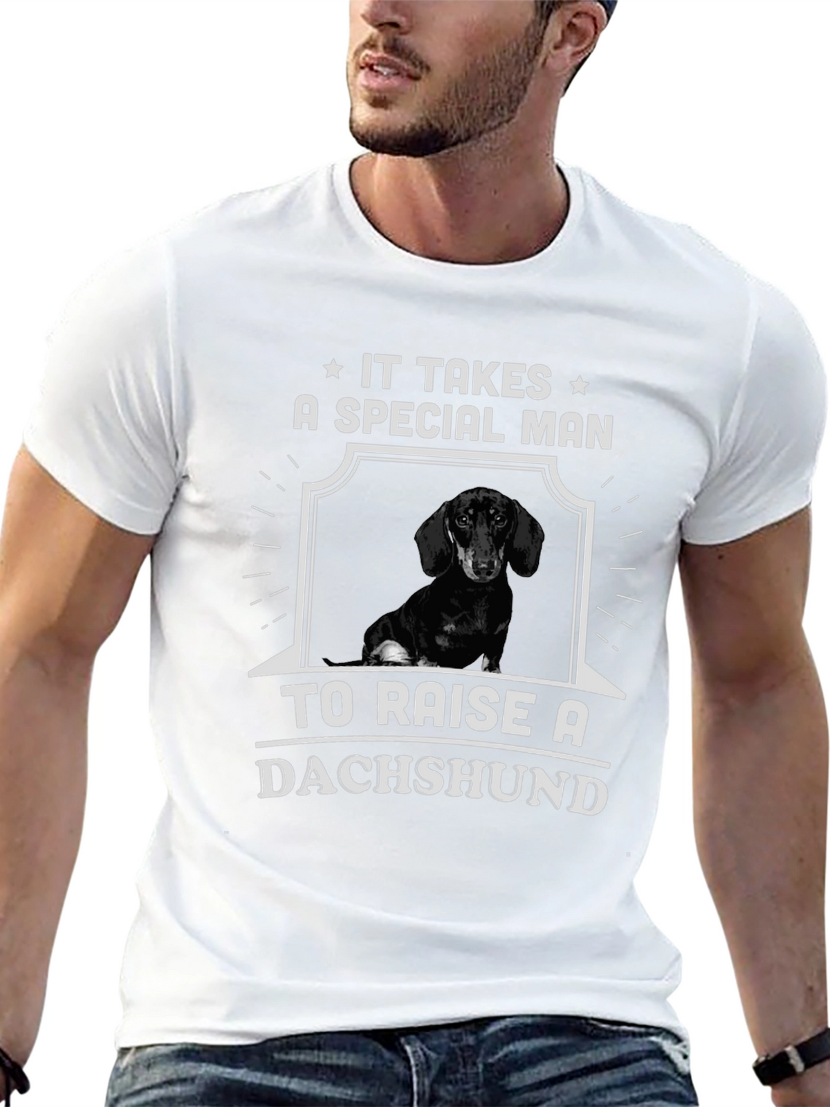 Special Dachshund Dad T-Shirt