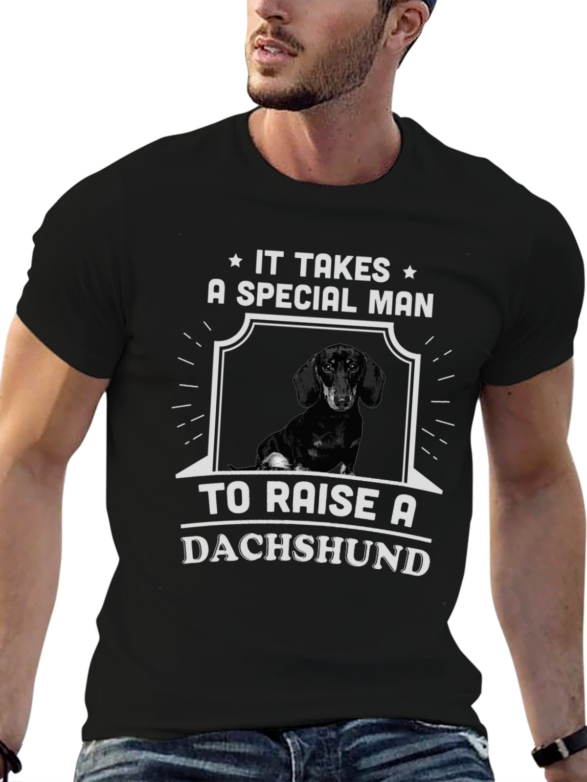 Special Dachshund Dad T-Shirt