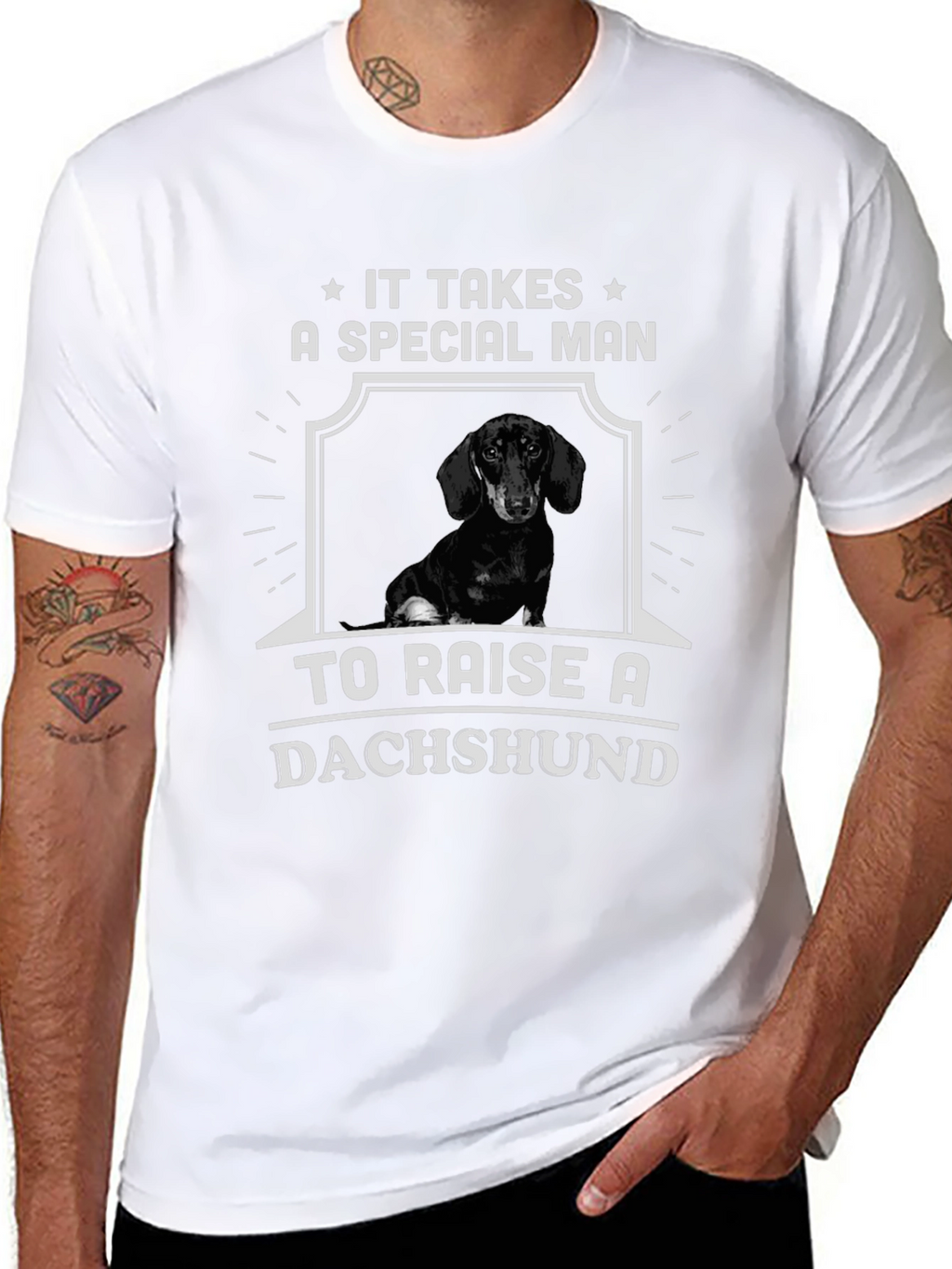 Special Dachshund Dad T-Shirt