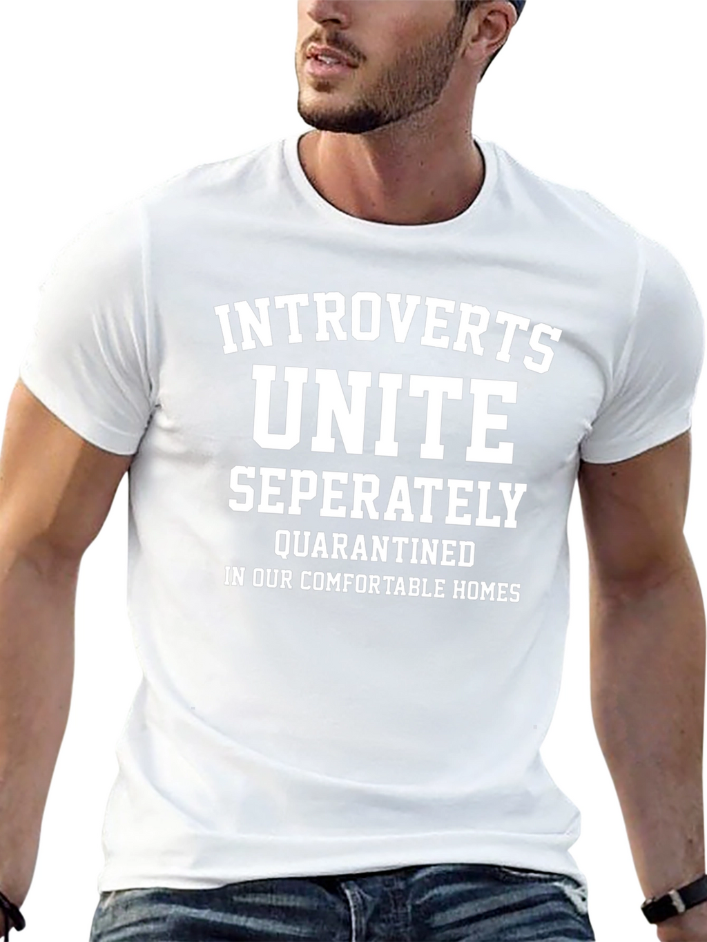 Introverts Unite Separately T-Shirt