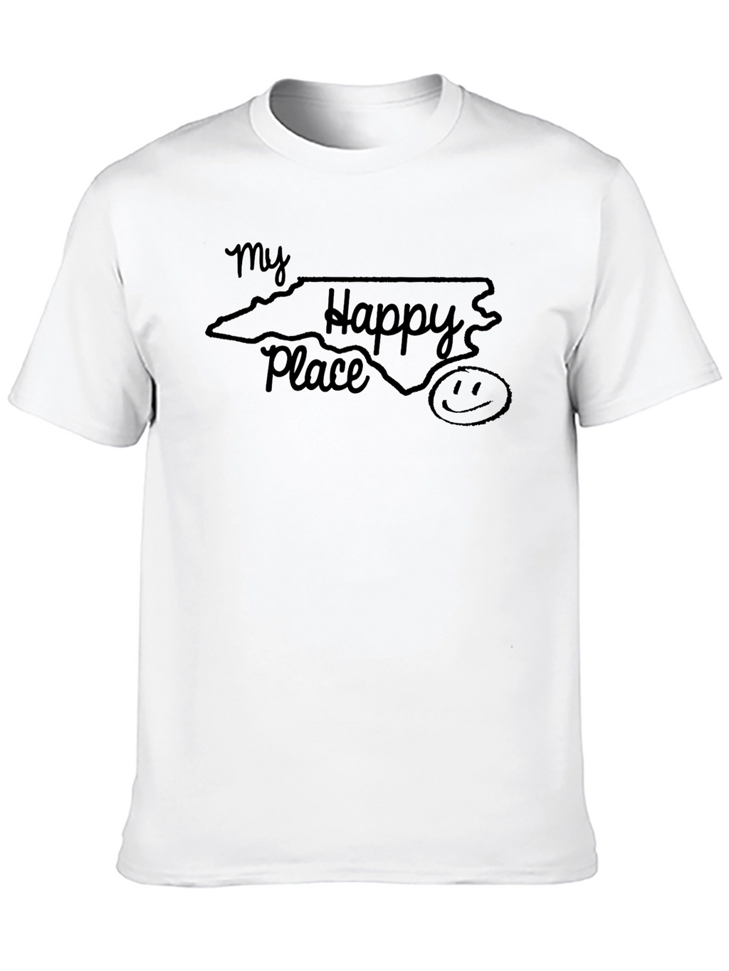 My Happy Place North Carolina T-Shirt