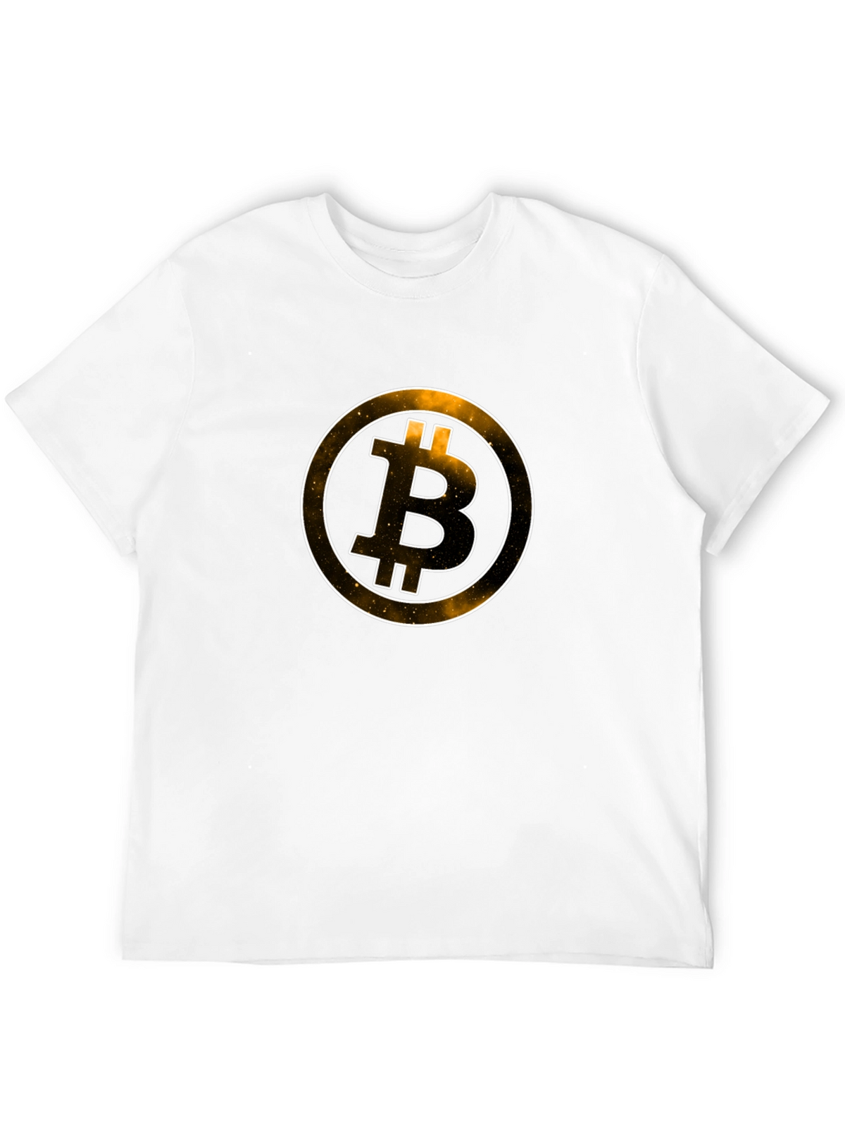 Bitcoin Graphic T-Shirt - Black Crew Neck Tee
