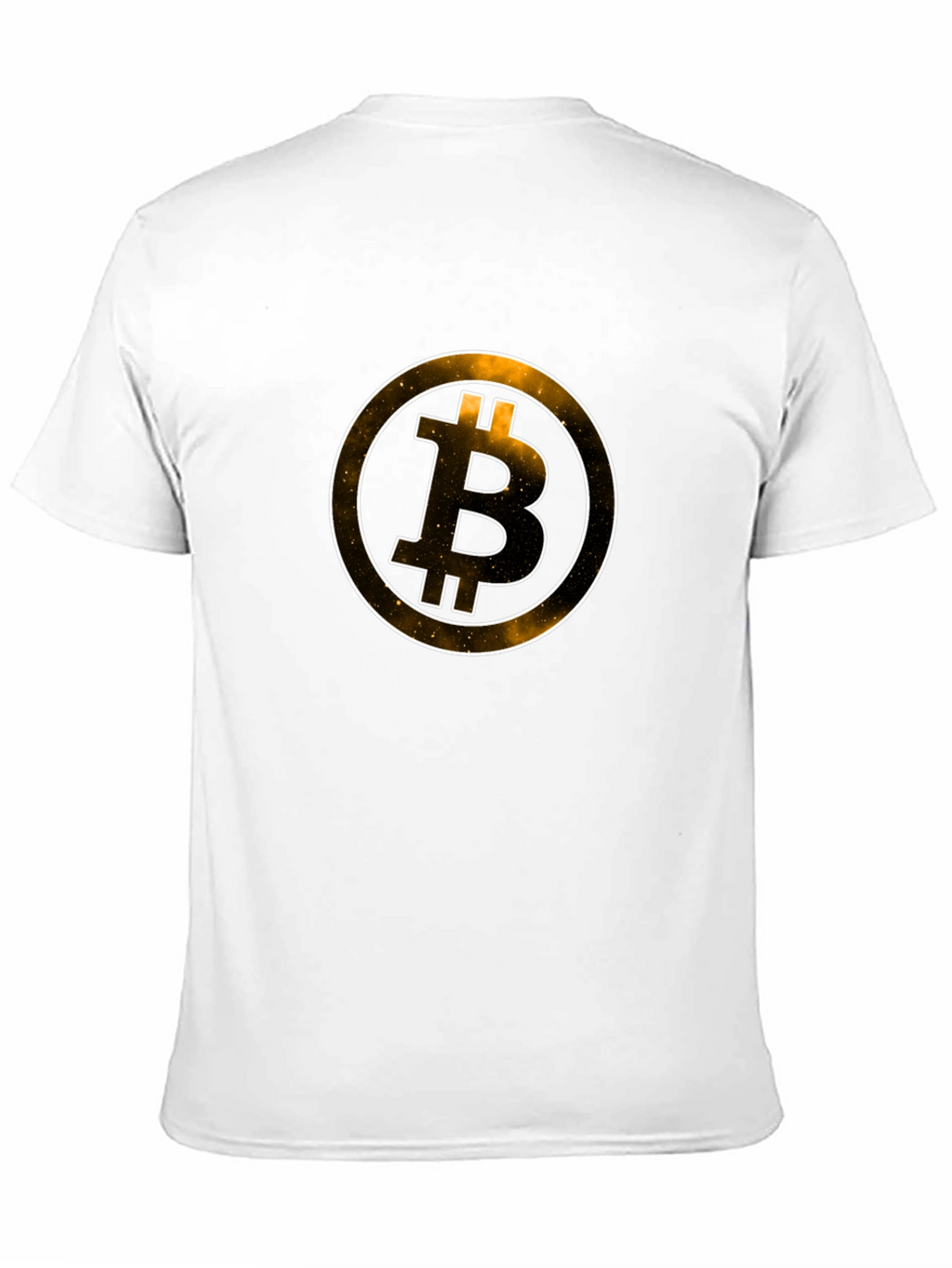 Bitcoin Graphic T-Shirt - Black Crew Neck Tee