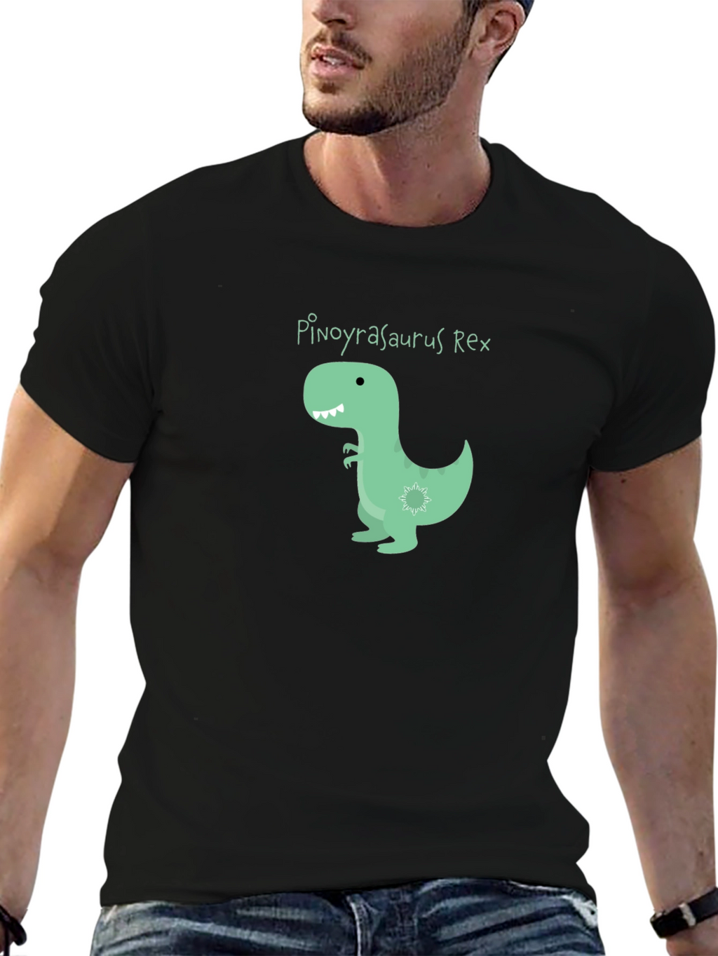 Pinoyrasaurus Rex T-Shirt - Black