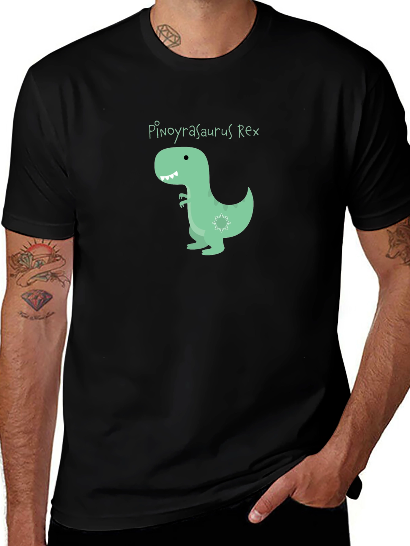 Pinoyrasaurus Rex T-Shirt - Black