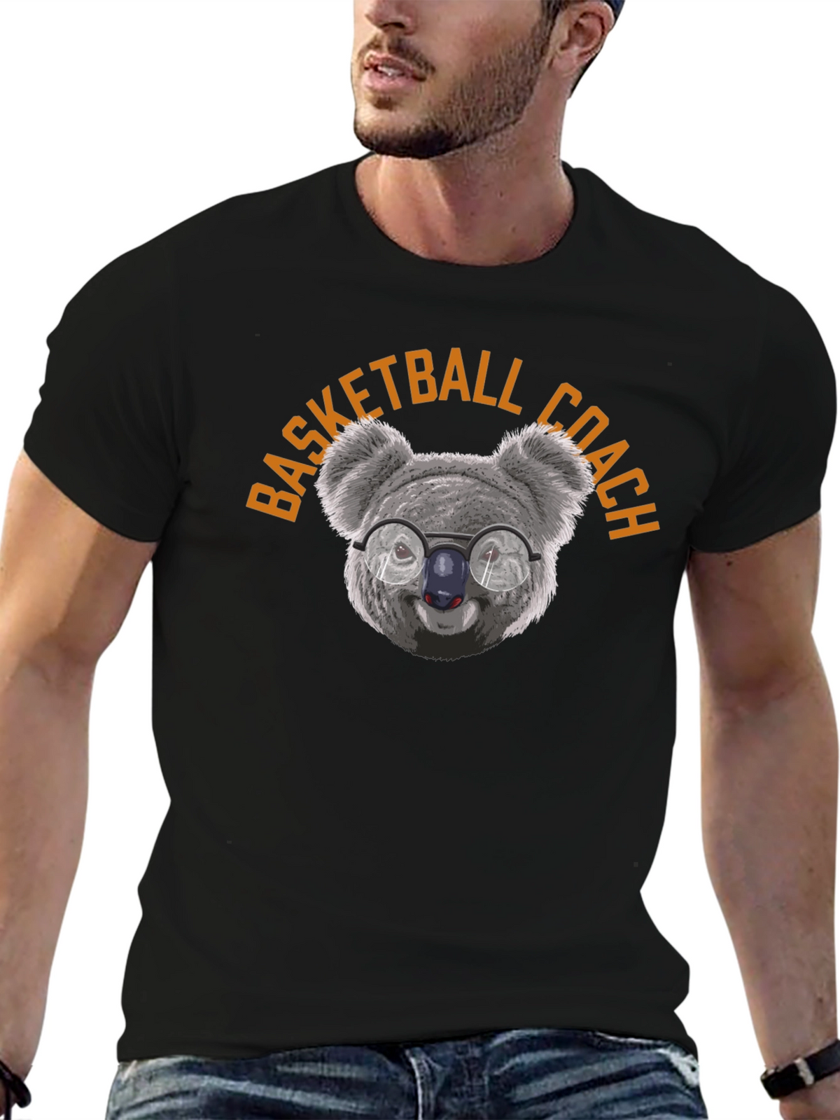 Basketball Coach Koala Bear T-Shirt