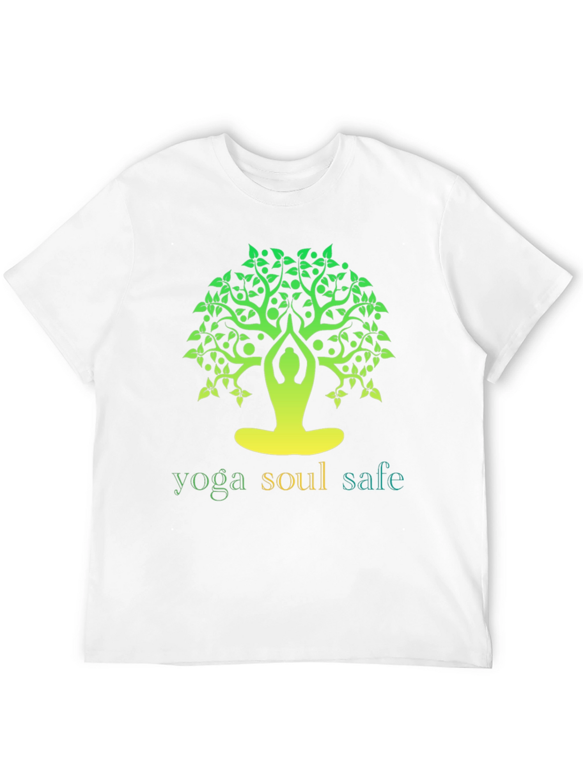 Yoga Soul Safe Tree Graphic T-Shirt