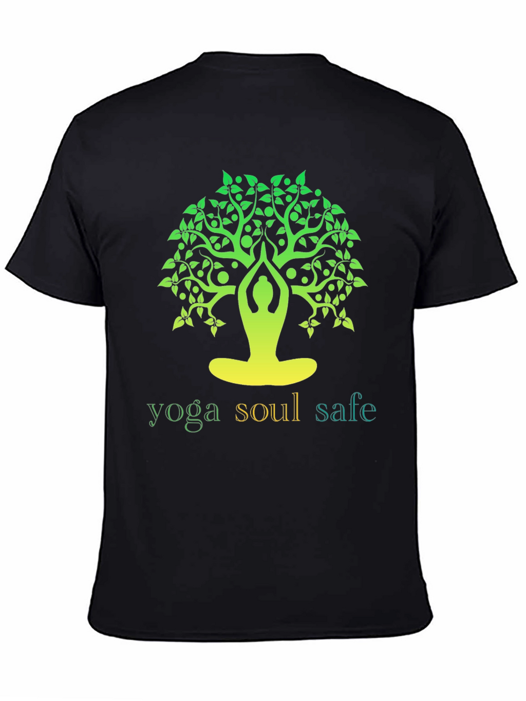 Yoga Soul Safe Tree Graphic T-Shirt
