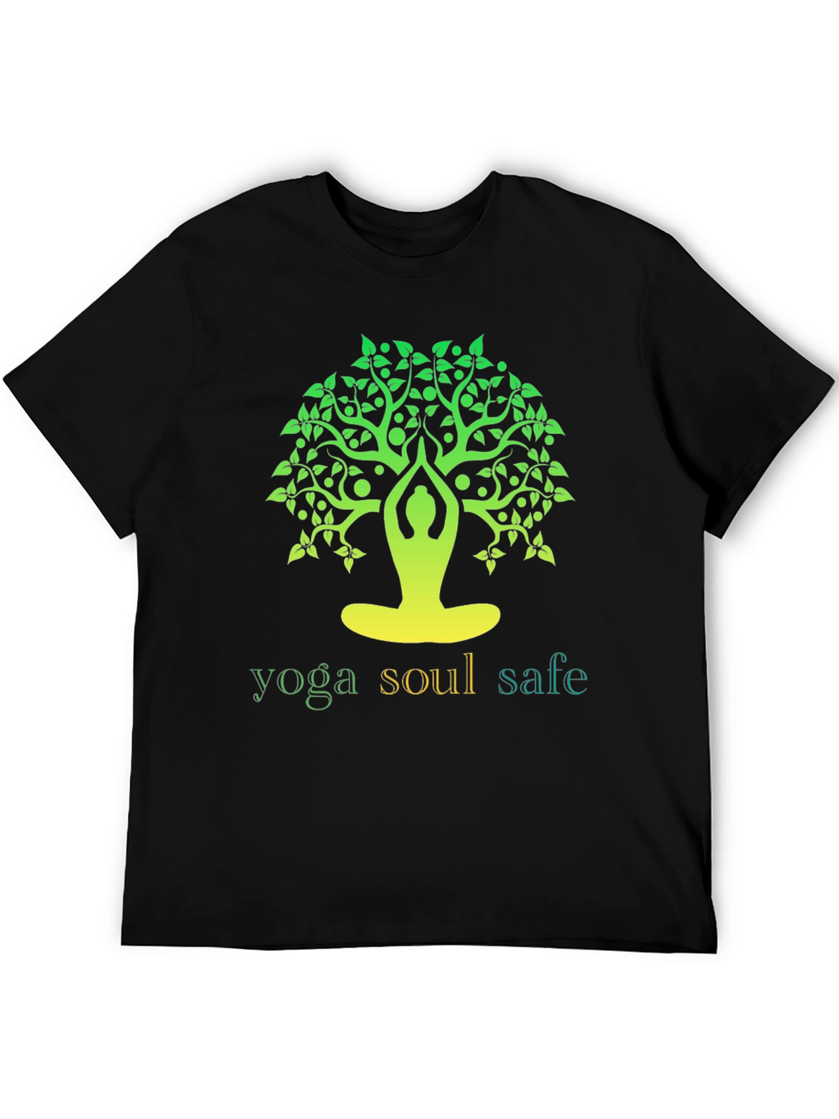 Yoga Soul Safe Tree Graphic T-Shirt