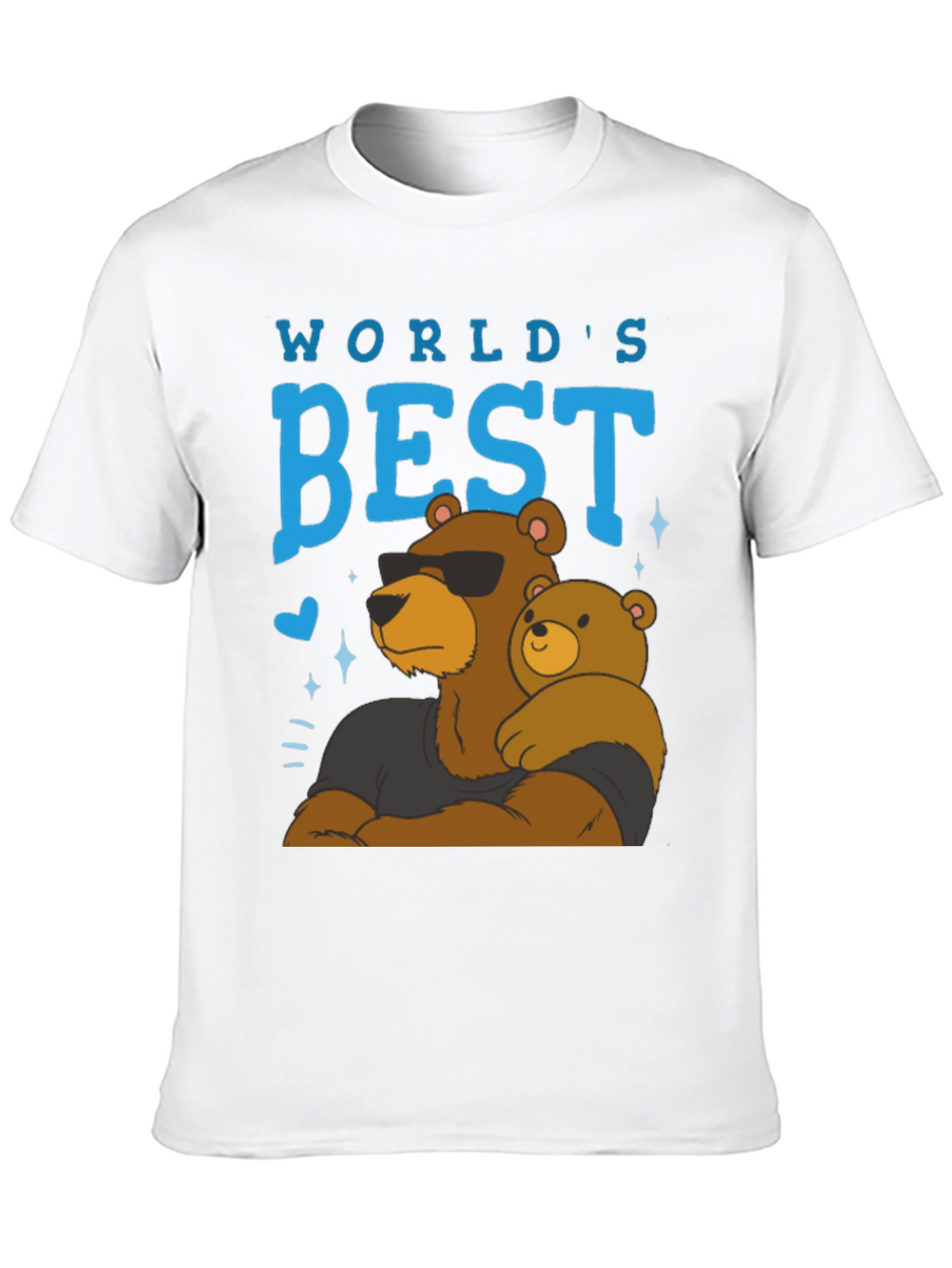 Worlds Best Dad Bear T-Shirt