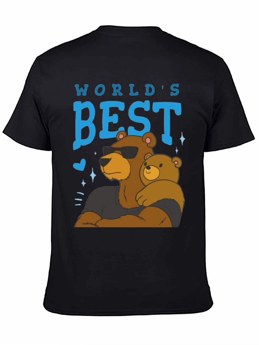 Worlds Best Dad Bear T-Shirt