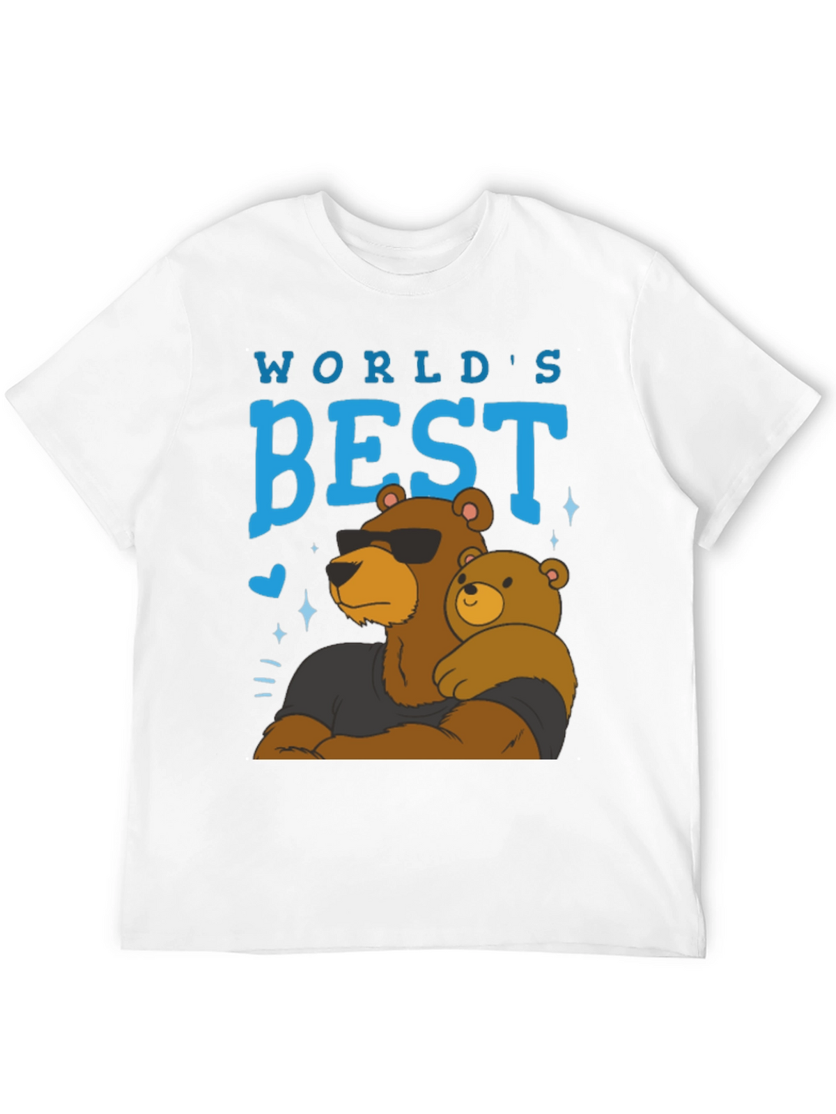 Worlds Best Dad Bear T-Shirt