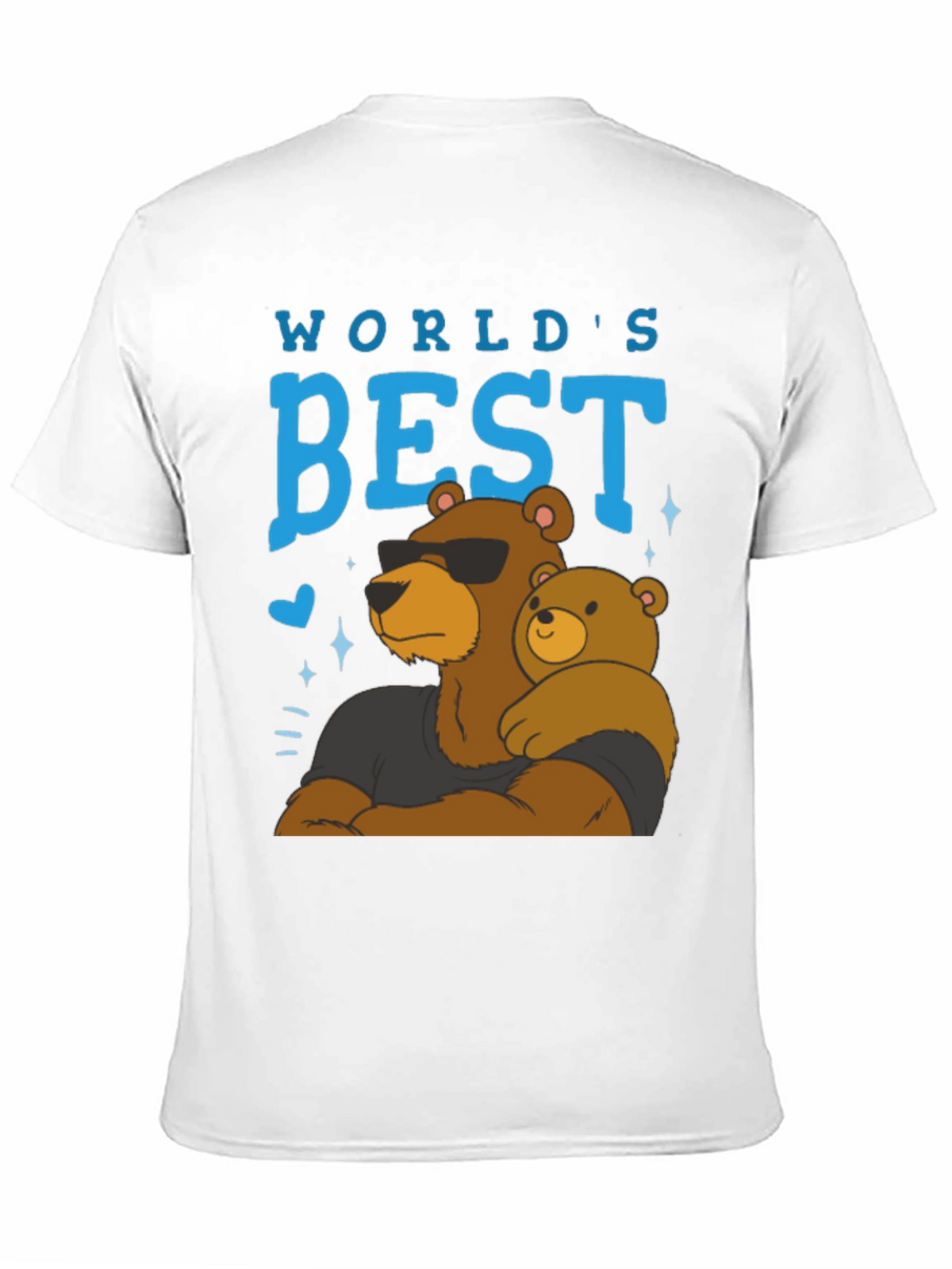 Worlds Best Dad Bear T-Shirt