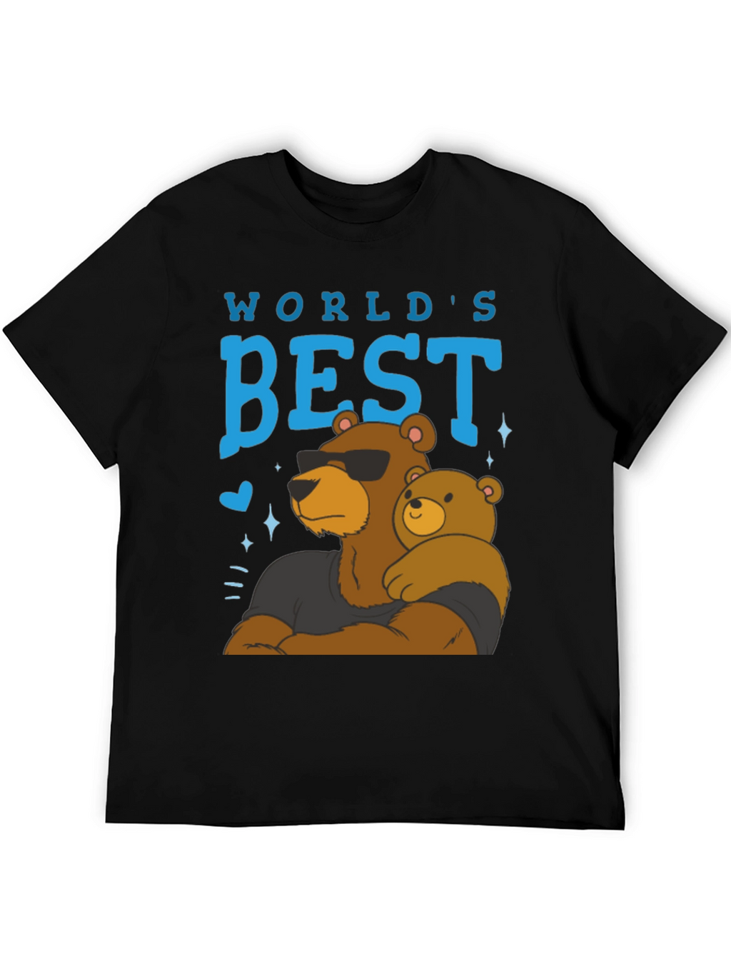 Worlds Best Dad Bear T-Shirt