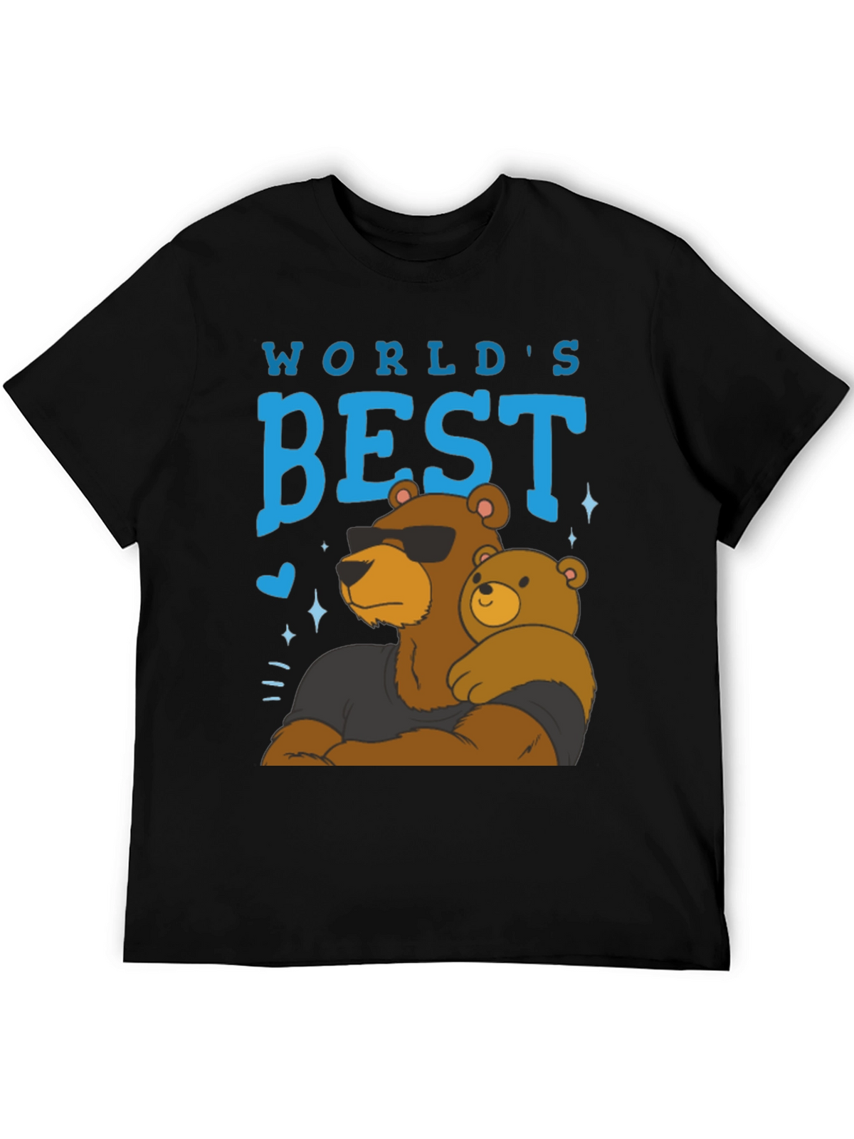 Worlds Best Dad Bear T-Shirt