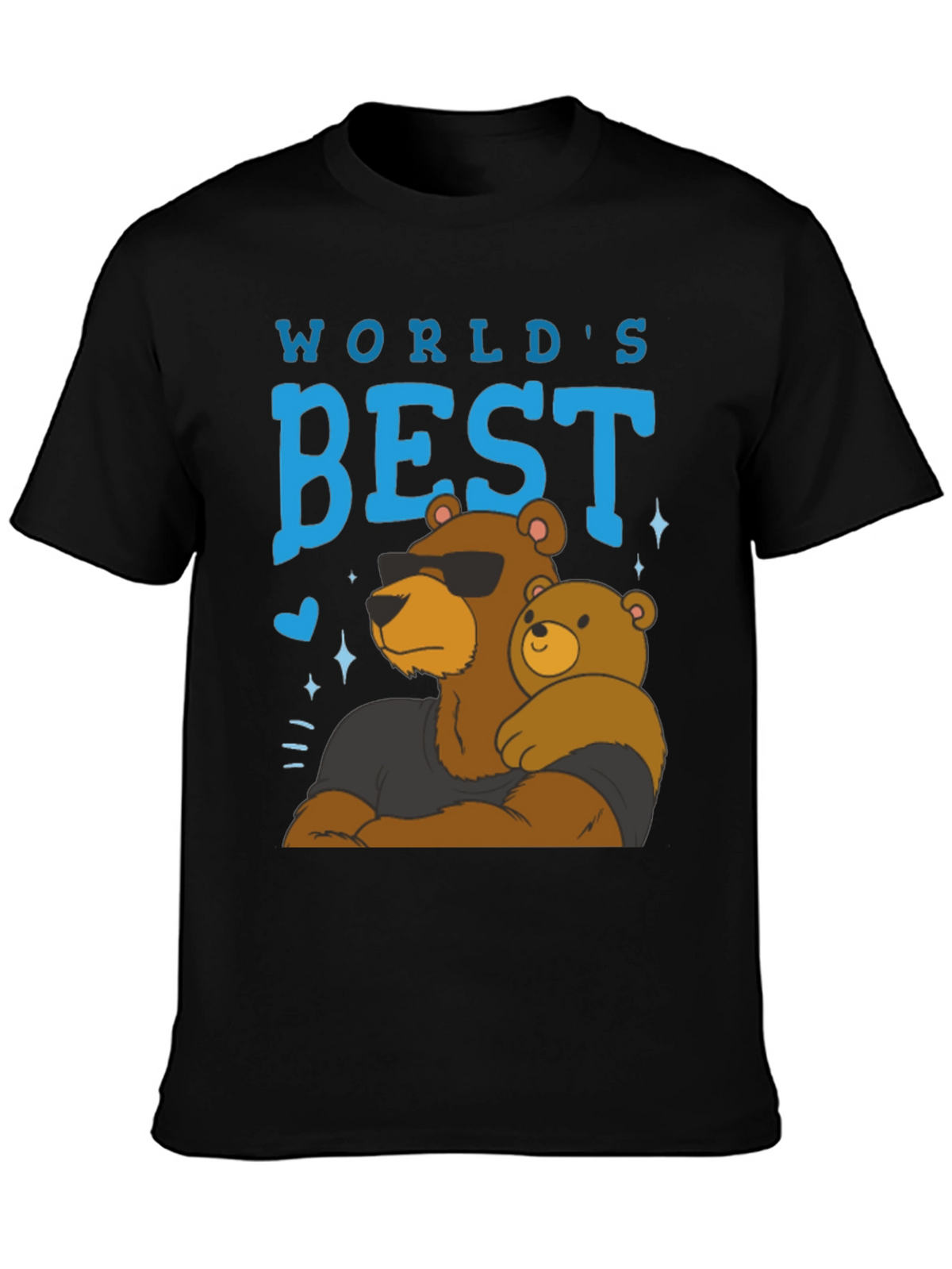 Worlds Best Dad Bear T-Shirt