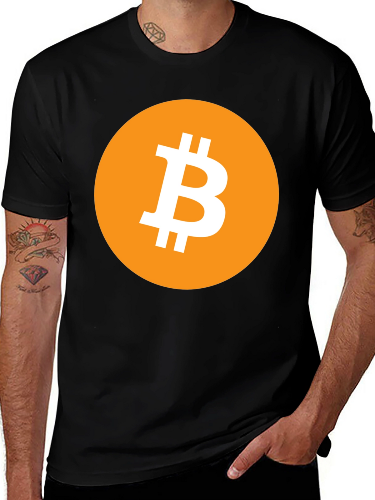 Bitcoin Crypto T-Shirt - Black