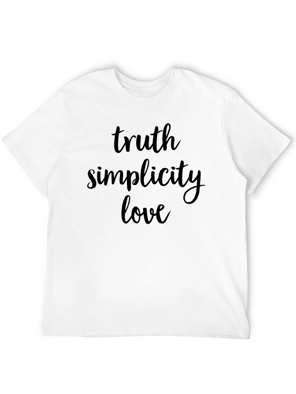 Truth Simplicity Love Graphic Tee