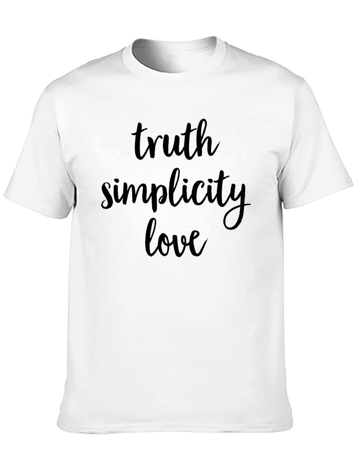 Truth Simplicity Love Graphic Tee
